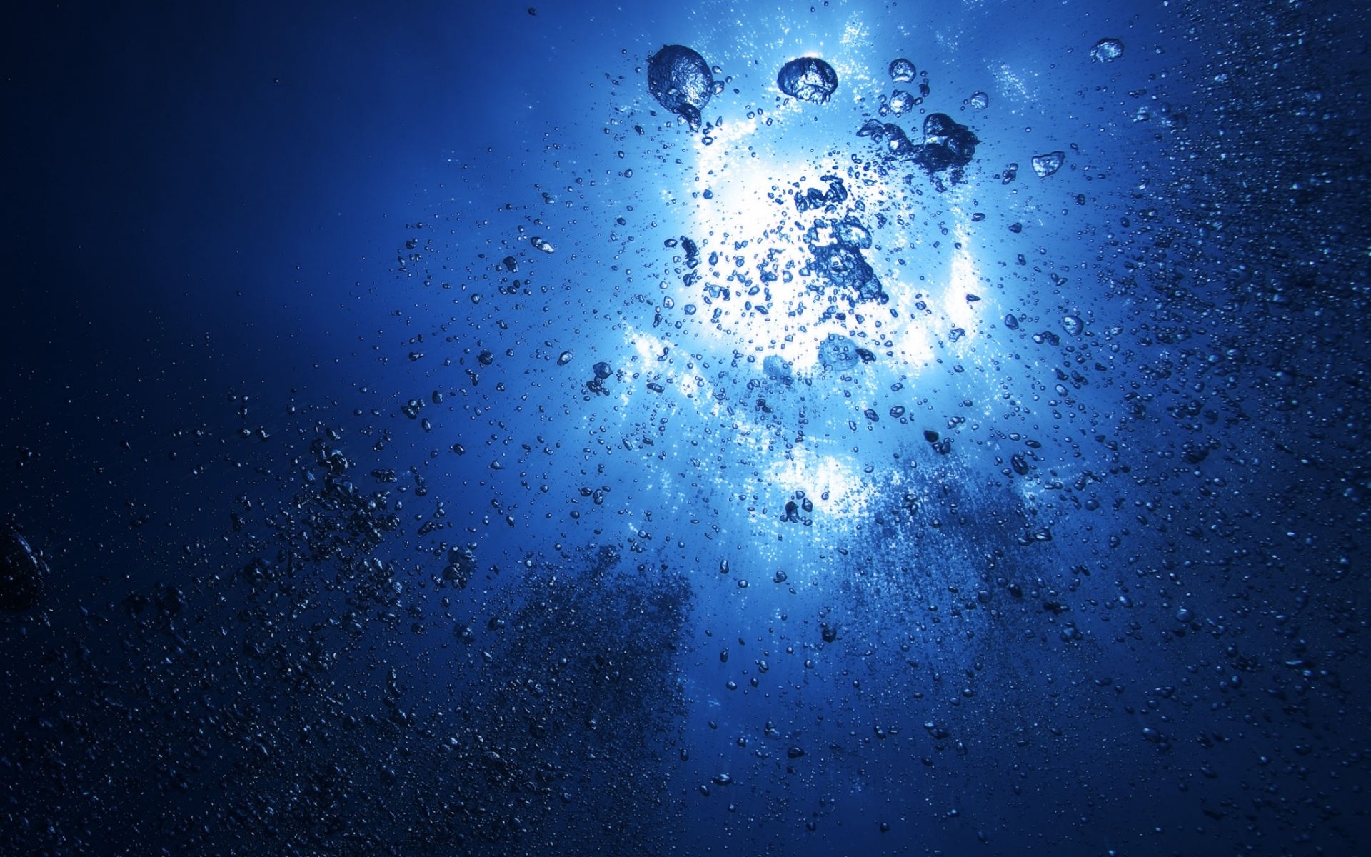 Всплывающие пузыри обои