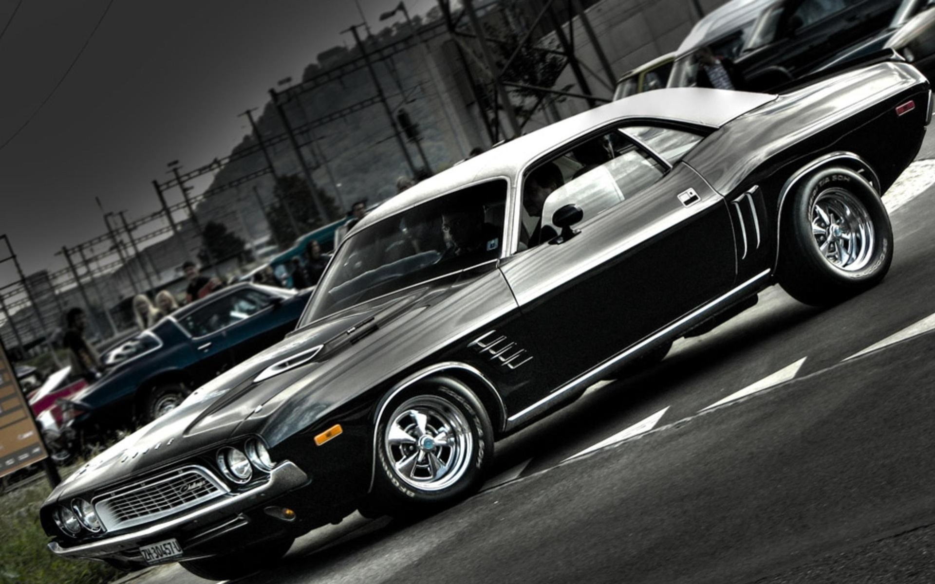 Мускулкар в стиле Mopar обои