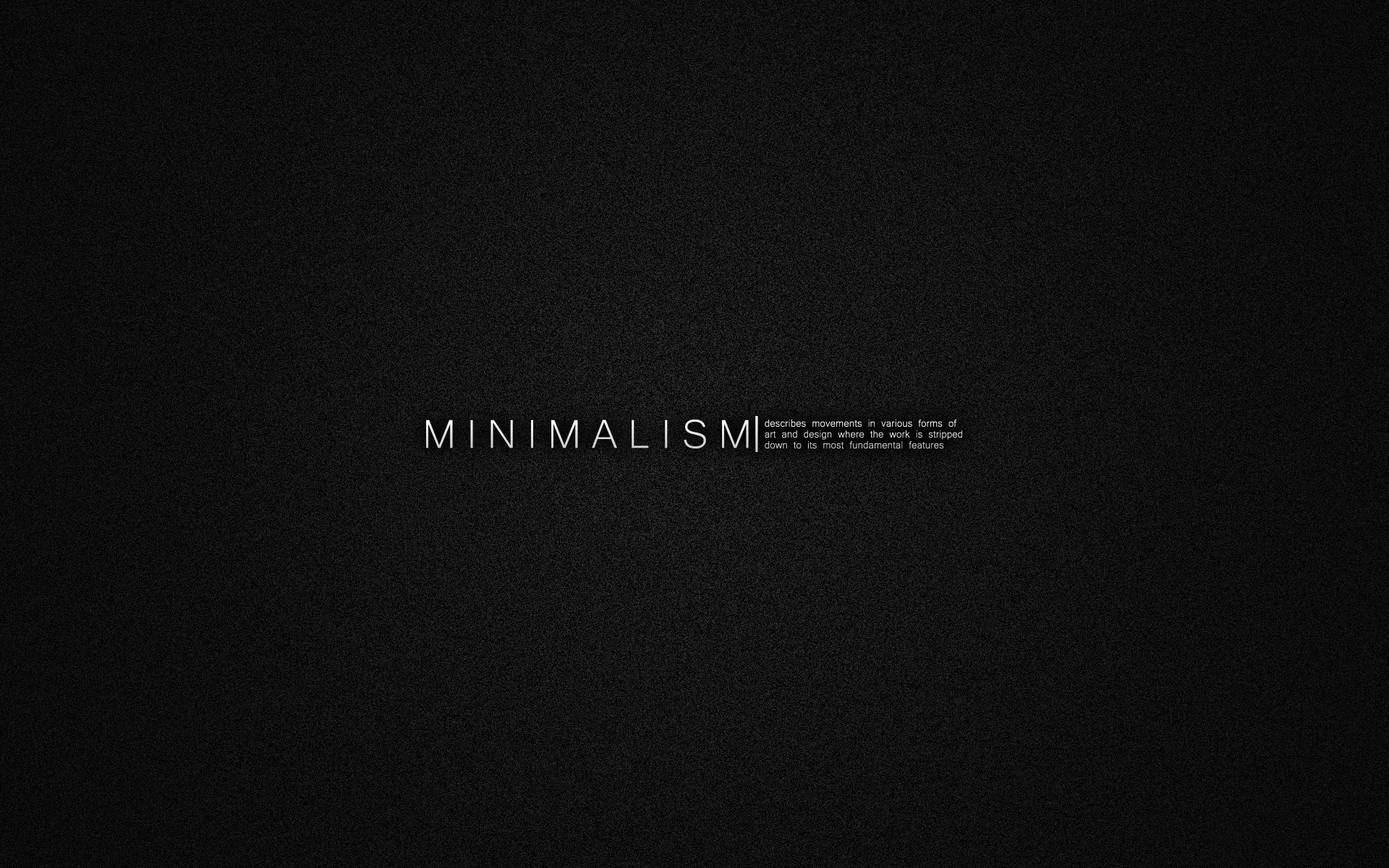 Минимализм обои