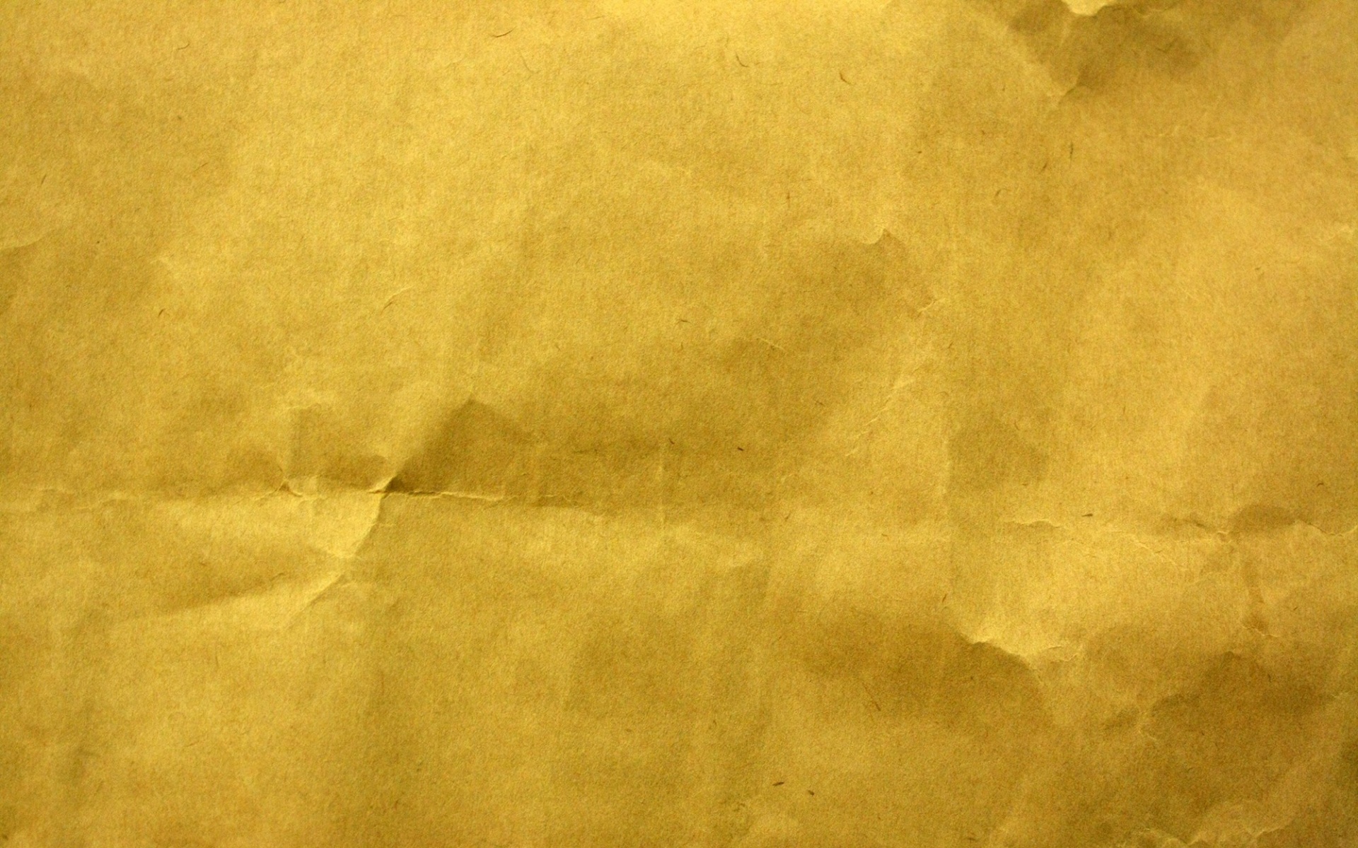 Текстура мятой желтой бумаги обои