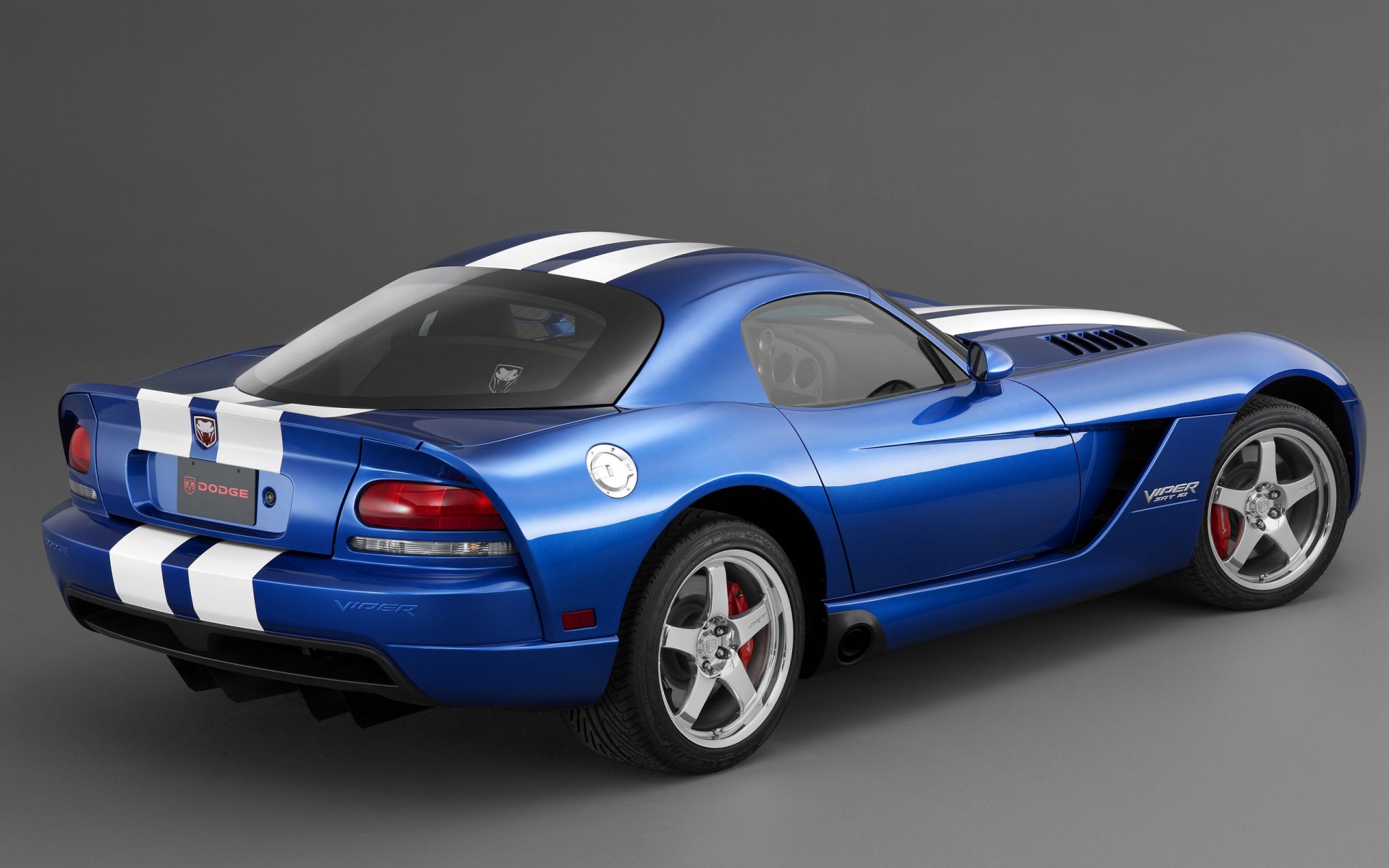 Синий Dodge Viper обои