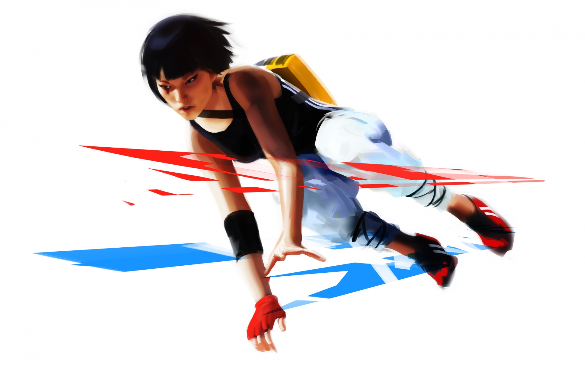 Фейт в прыжке обои