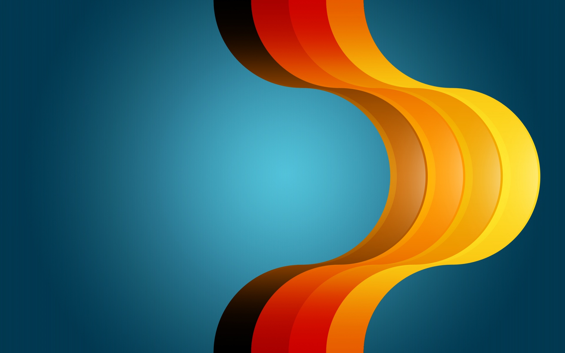 Волнистая абстракция обои