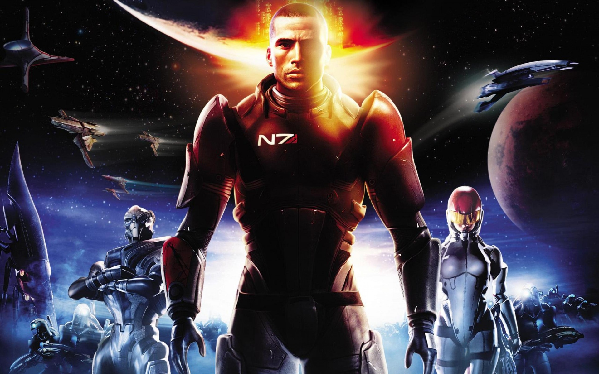 Mass Effect 1 обои