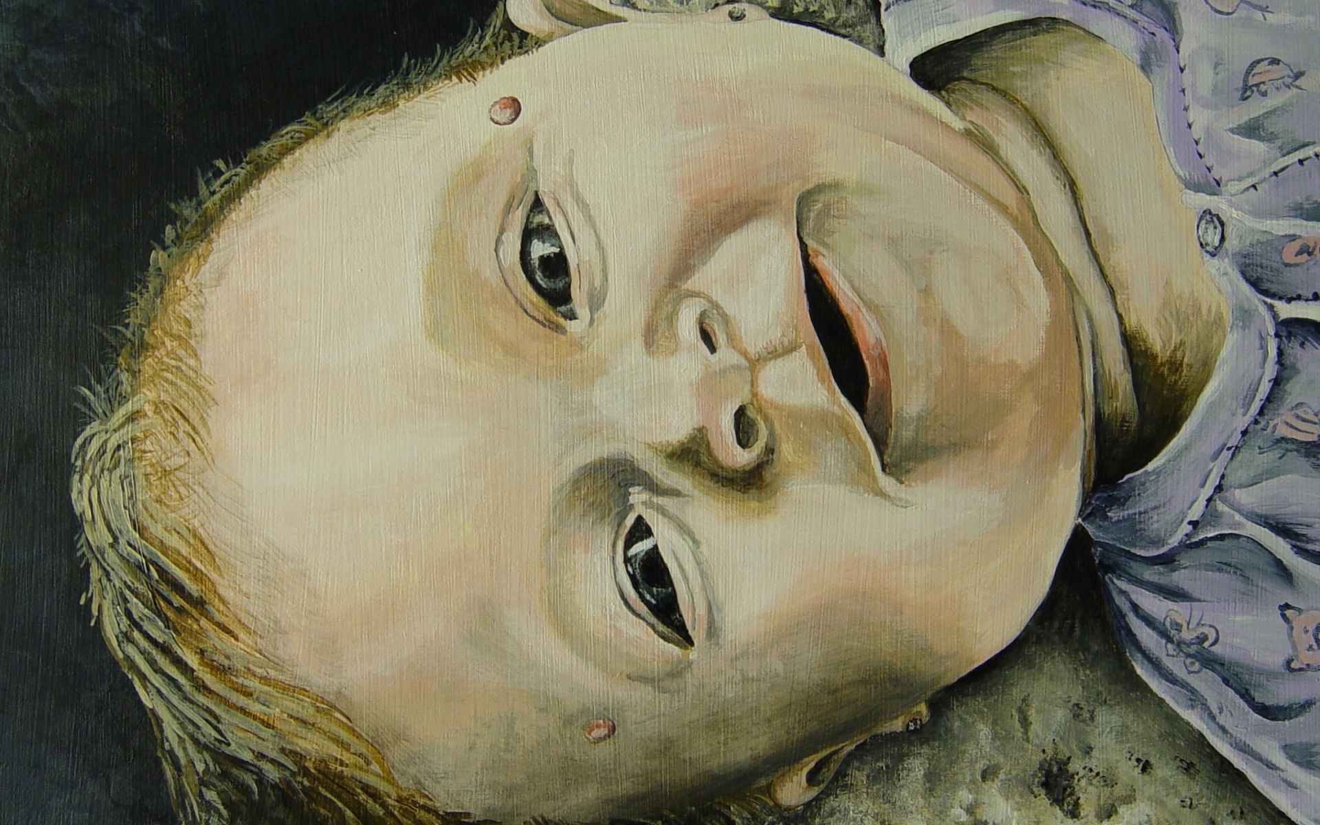 Портрет ребёнка обои