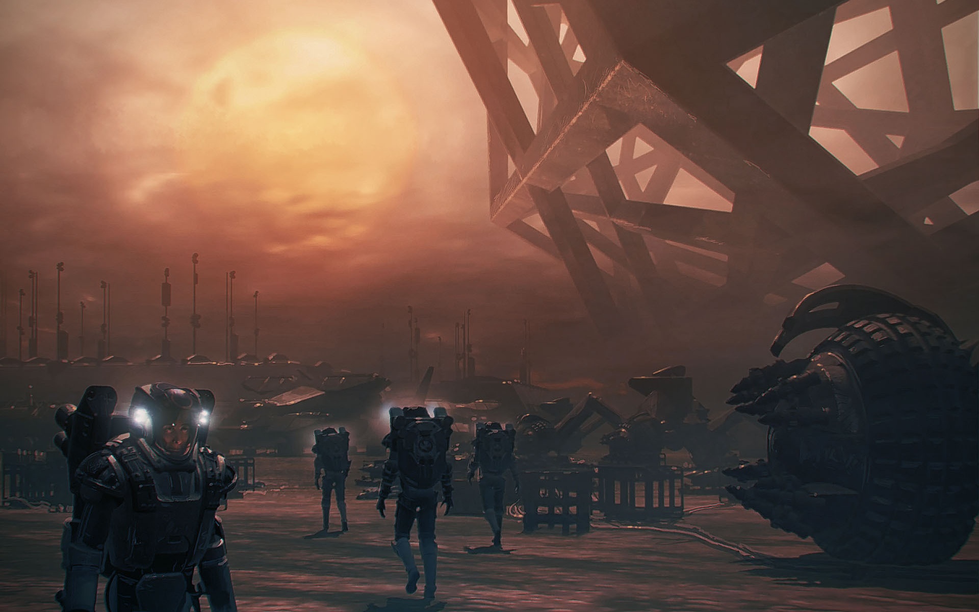 На другой планете обои