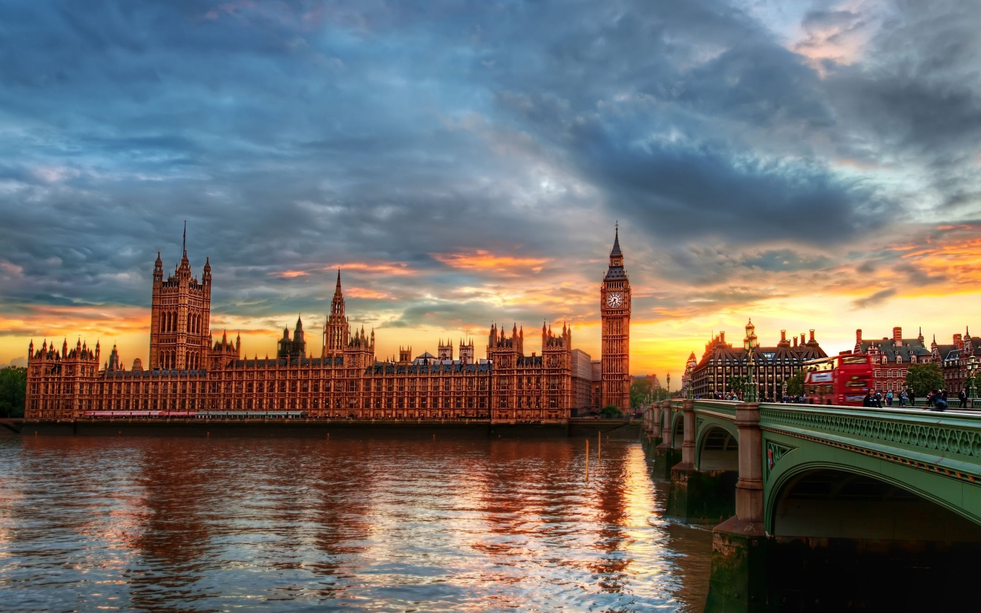 Здание Парламента в Лондоне обои
