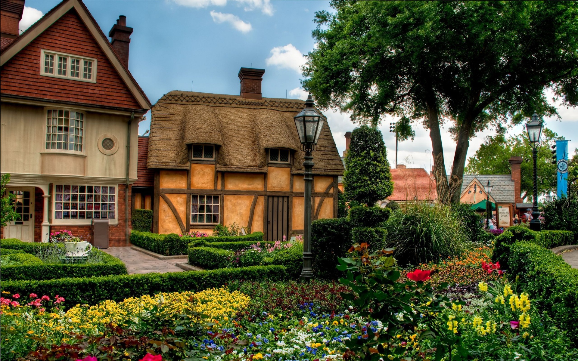 Провинциальный городок обои