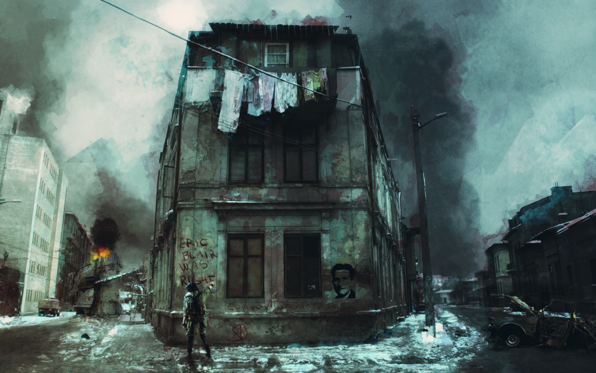 Эрик Блэр был прав обои