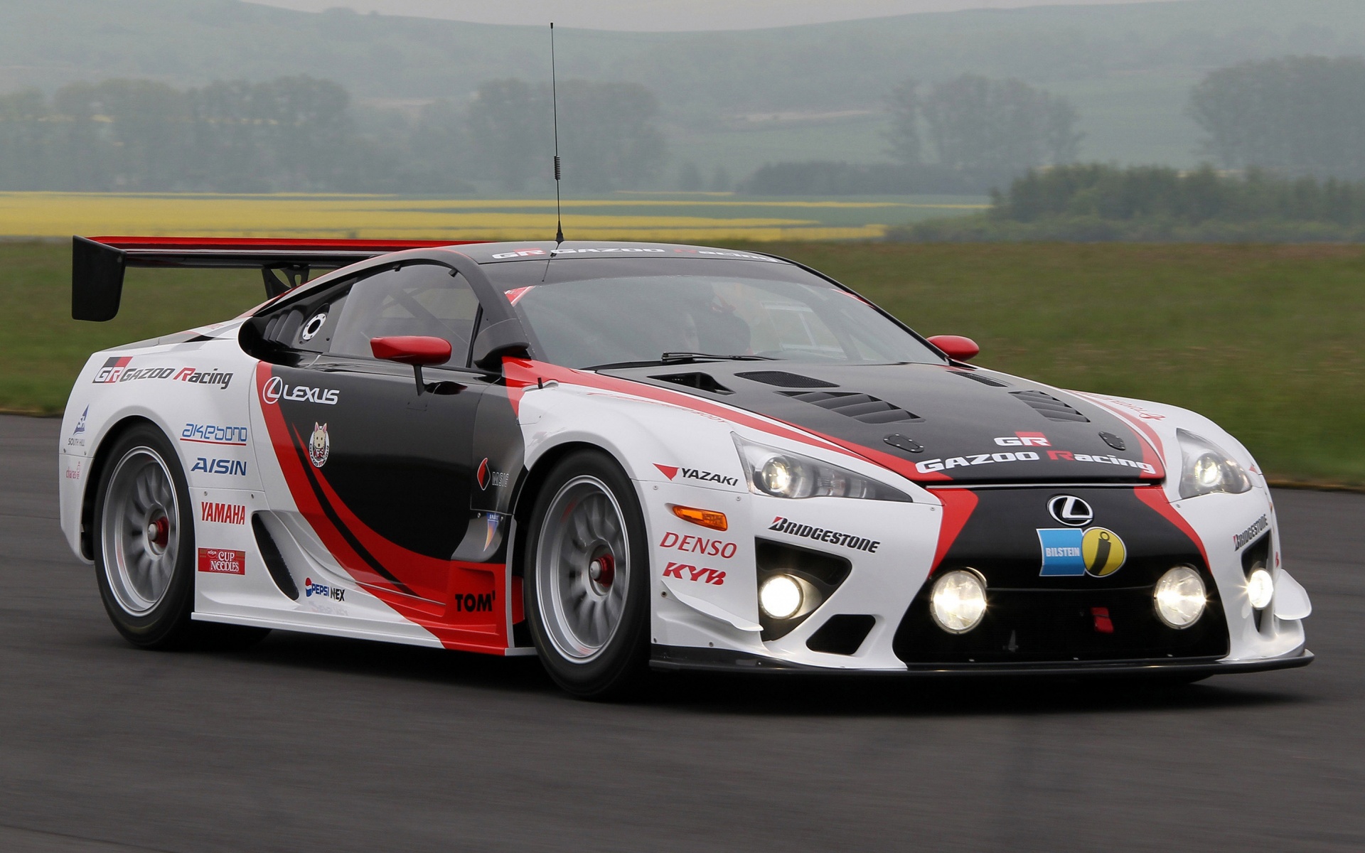 Гоночный Лексус обои