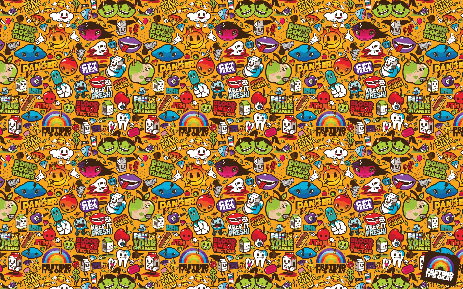 Притворись что всё ОК обои