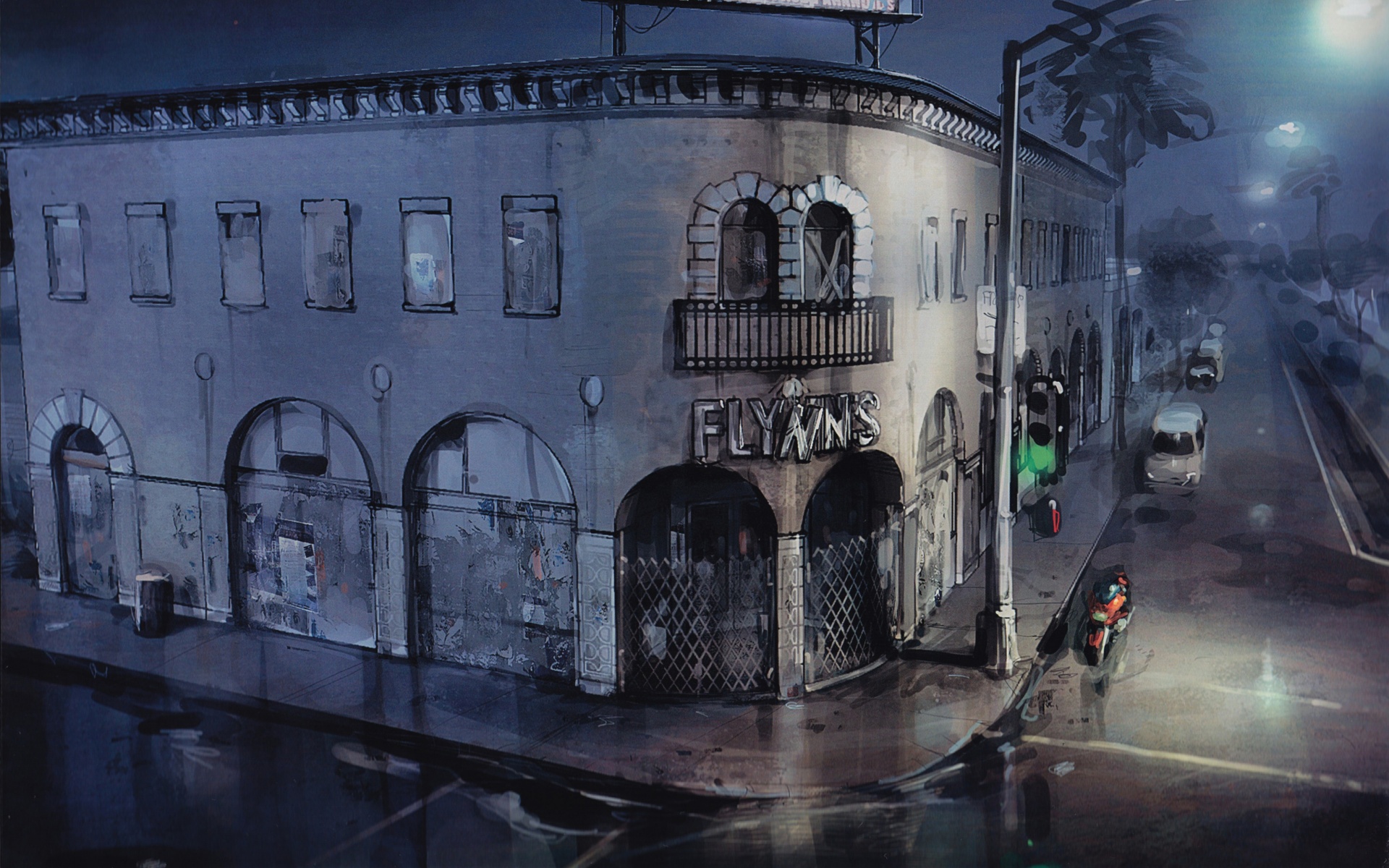 Зал игровых автоматов Флина обои