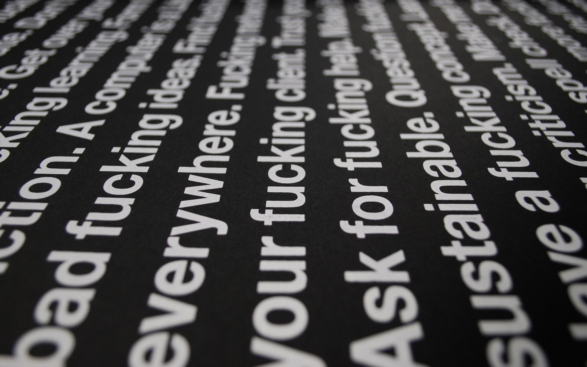 Отличный блять совет обои