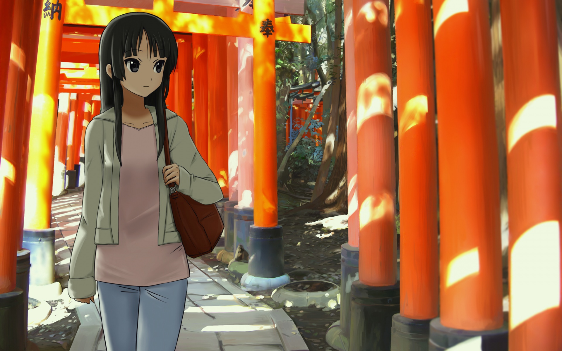 Акияма Мио обои