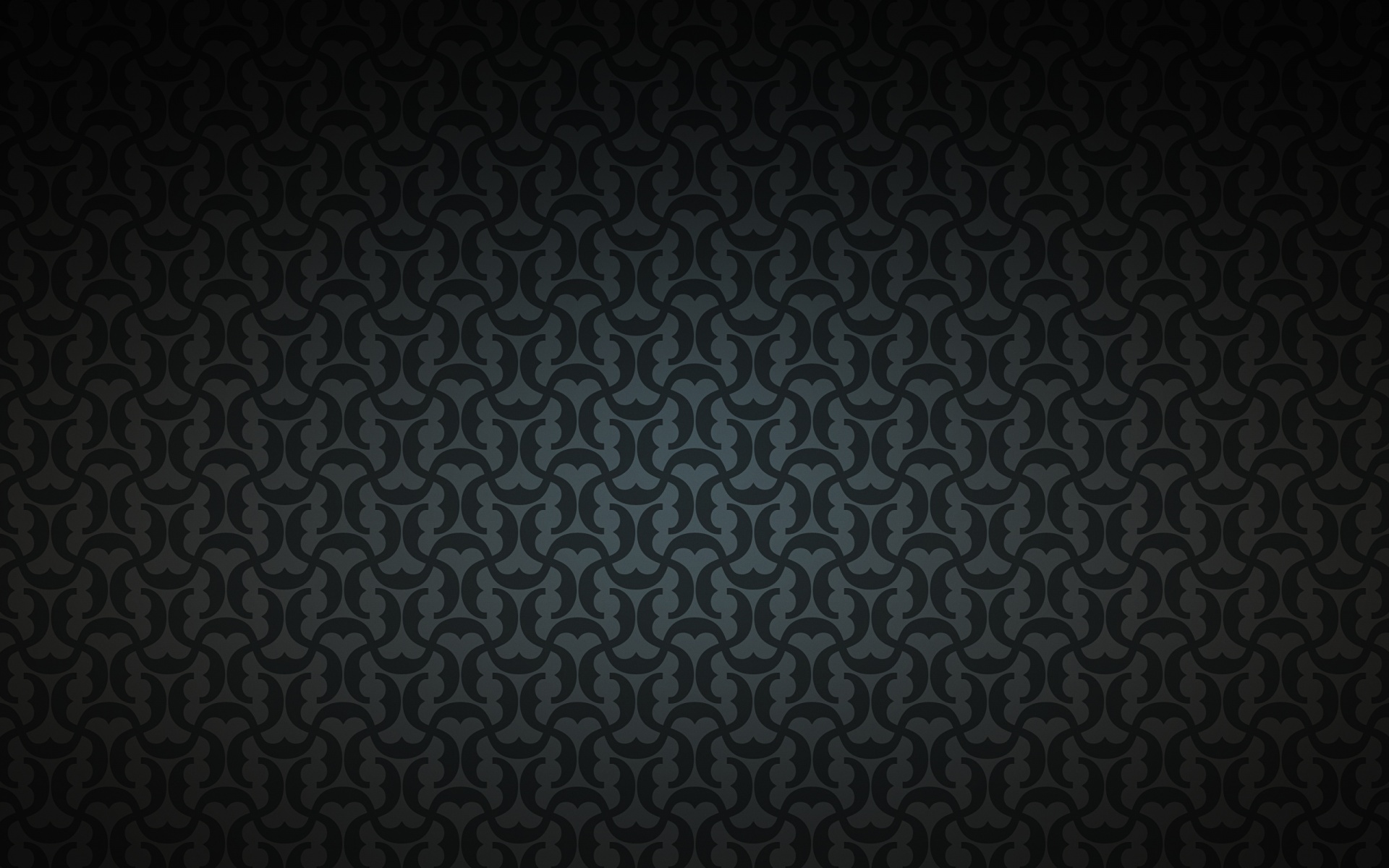 Черный извилистый узор обои