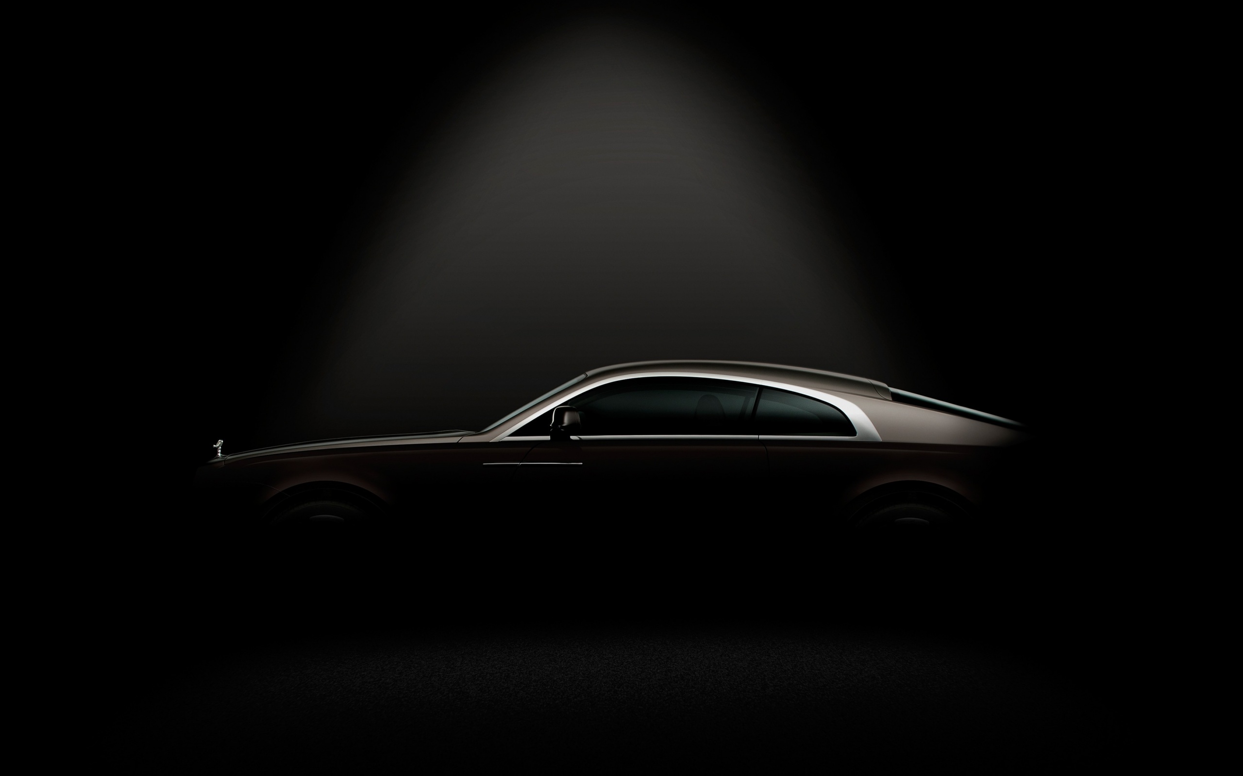 Силуэт Rolls Roys обои