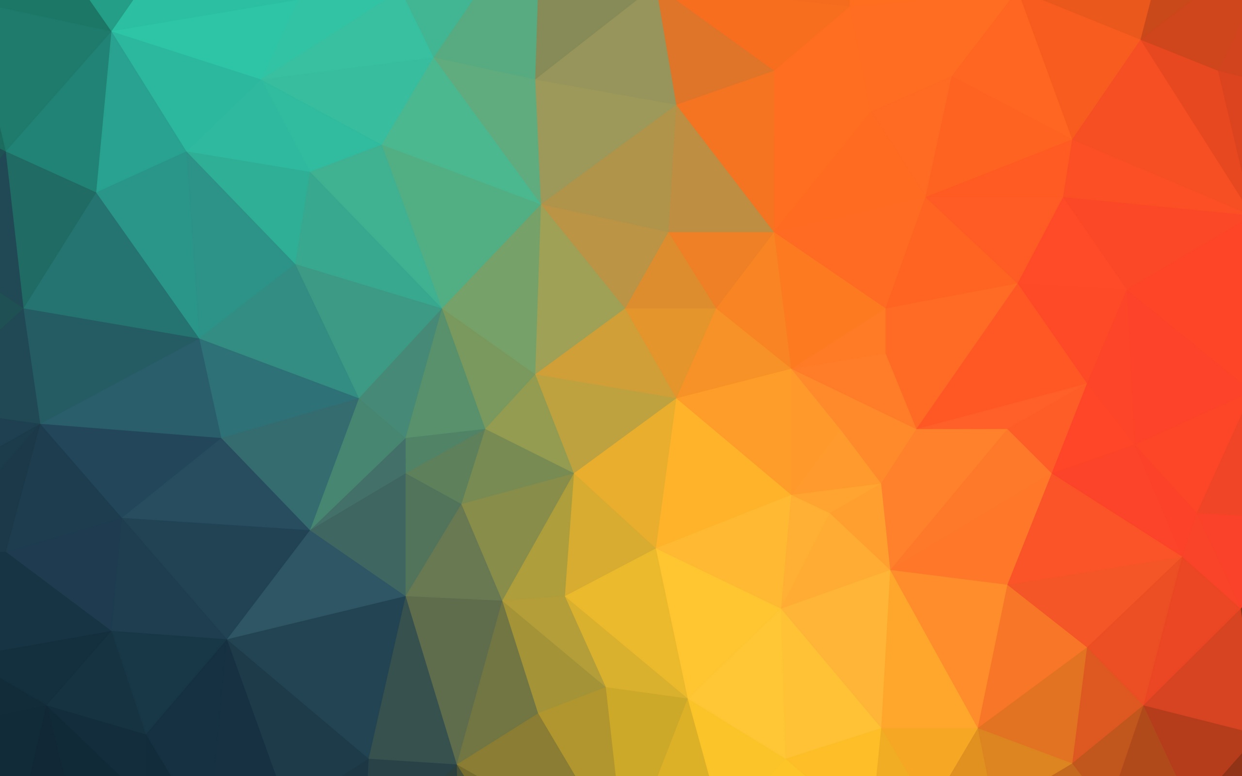 Фон с разноцветными треугольниками обои