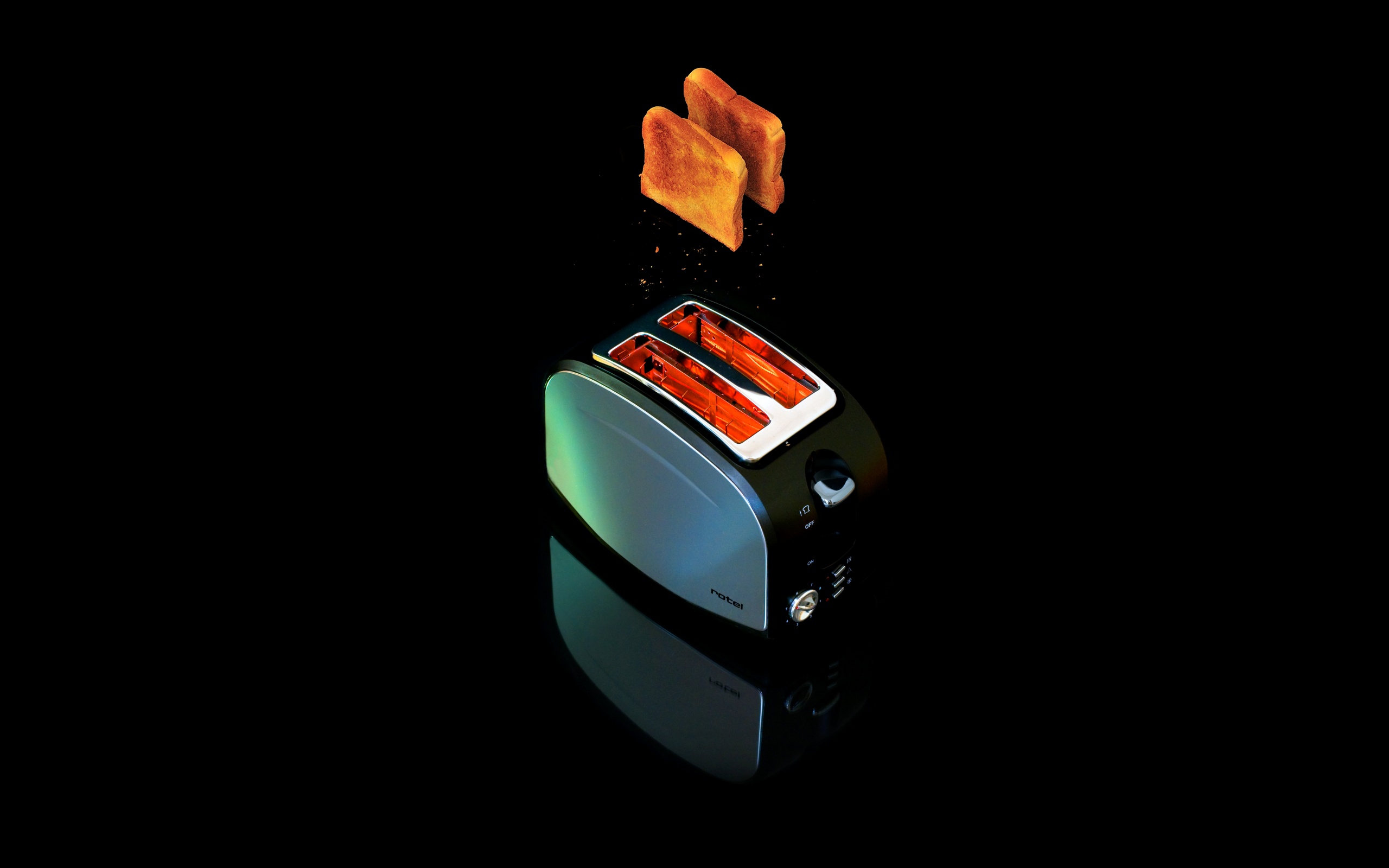 Выстрел из тостера обои