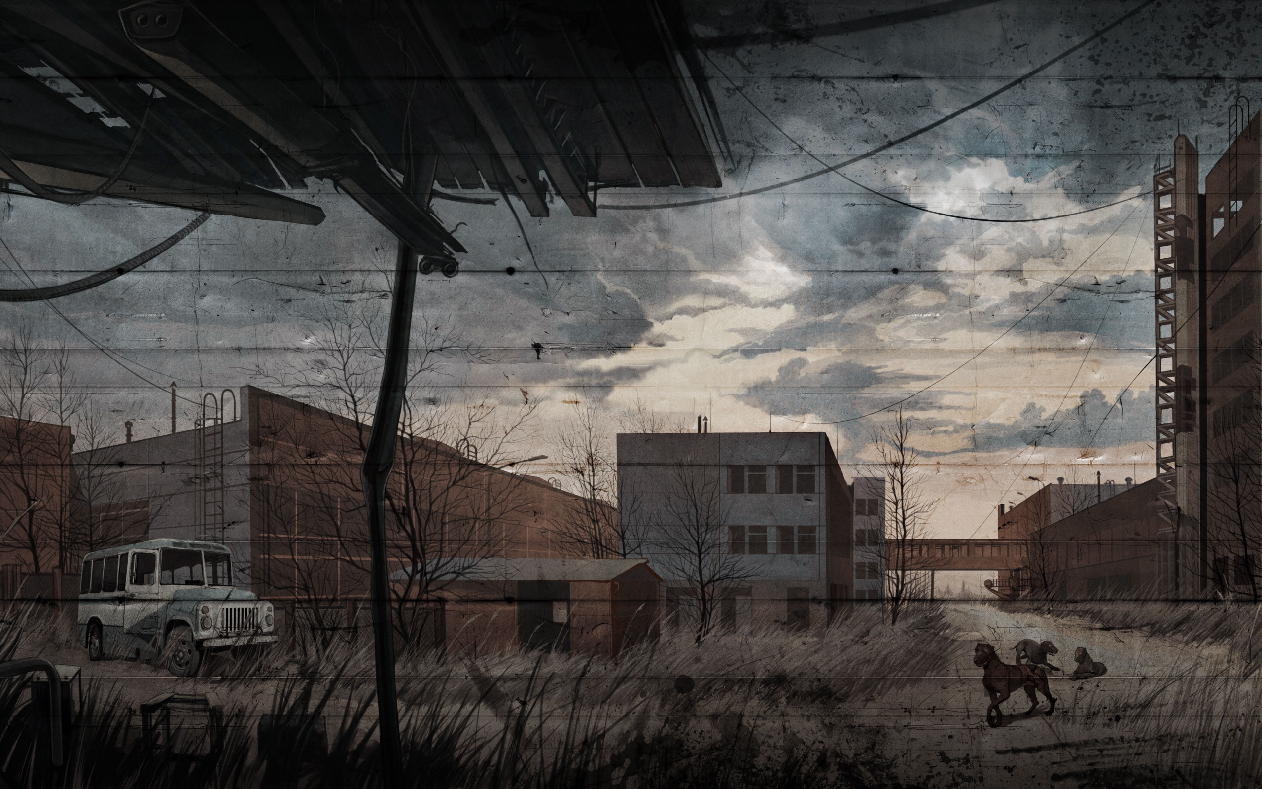 Припять из сталкера обои