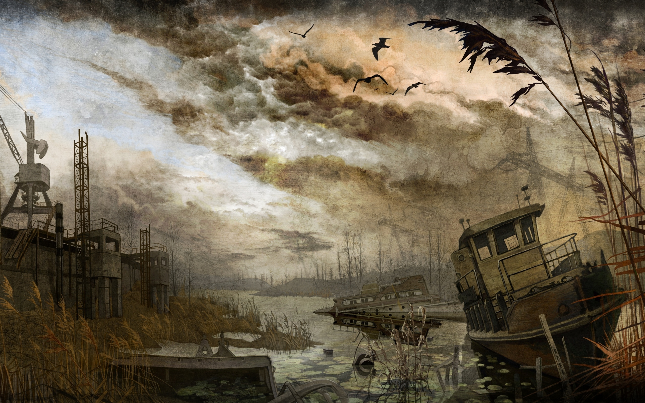 Вселенная сталкера обои