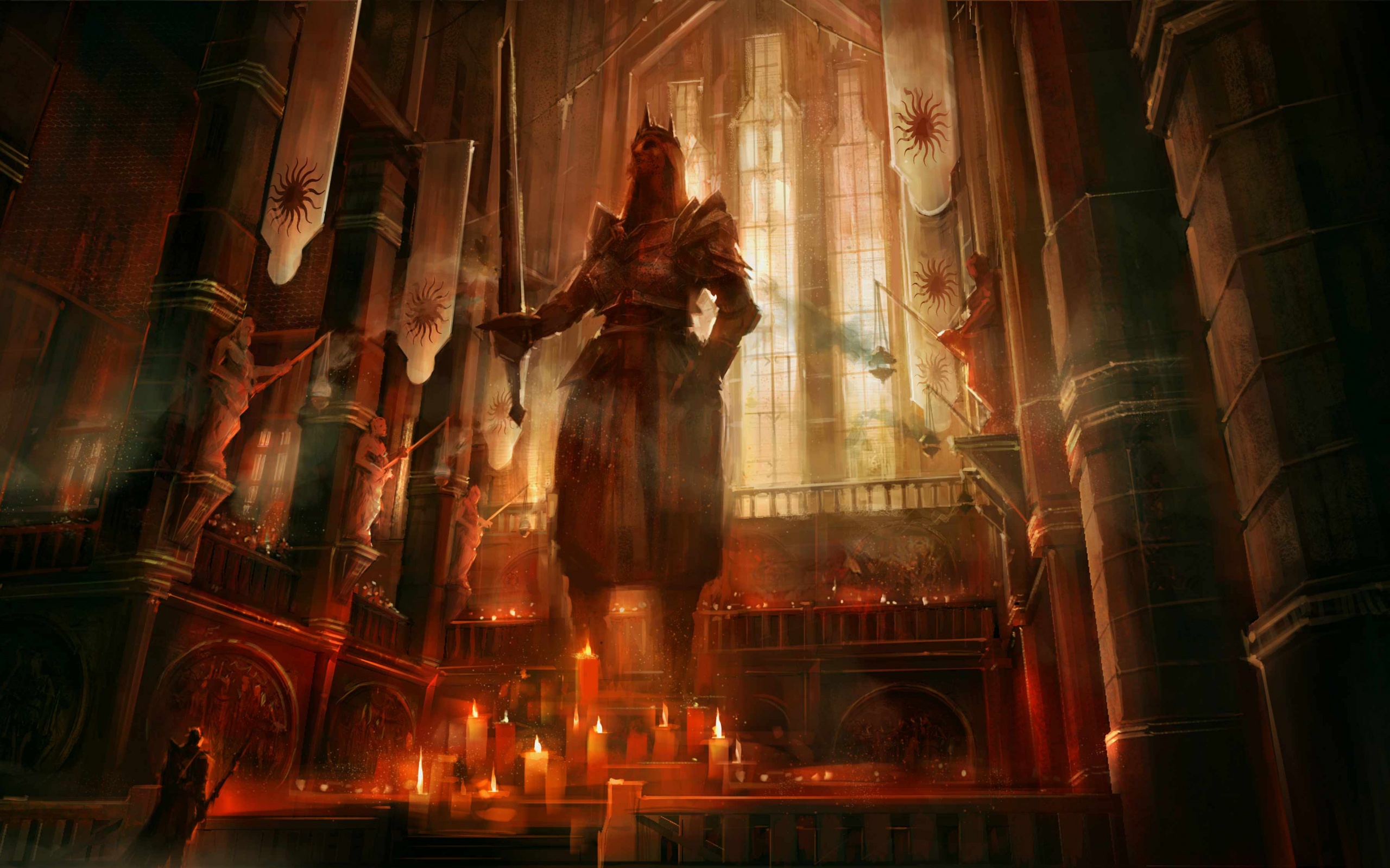 Алтарь из Dragon Age обои