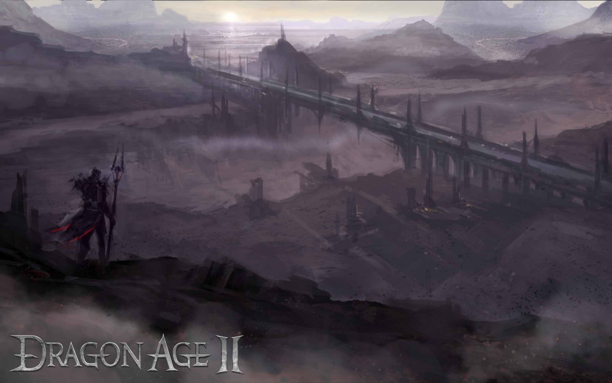 Пейзаж Dragon Age обои