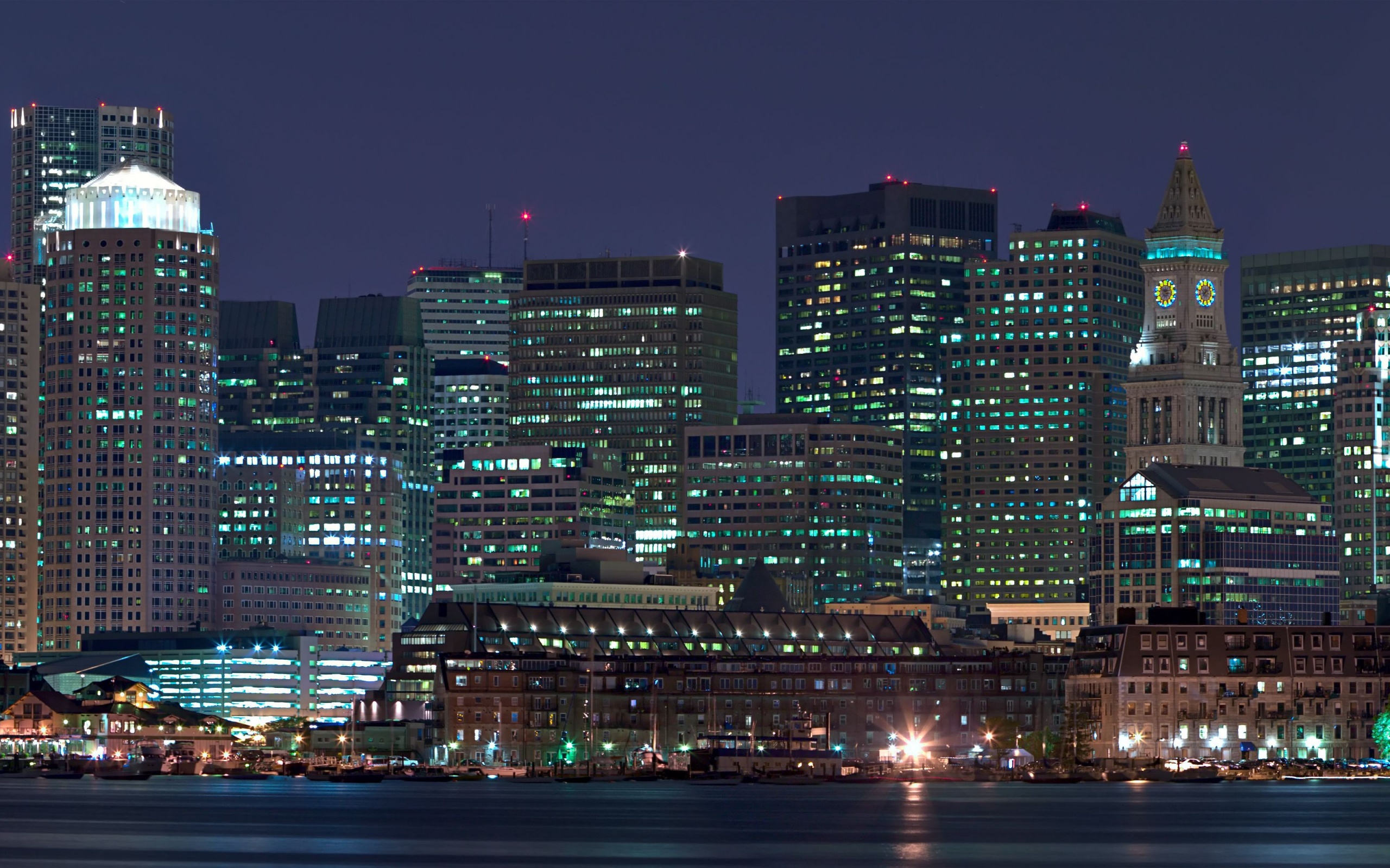 Панорама города обои