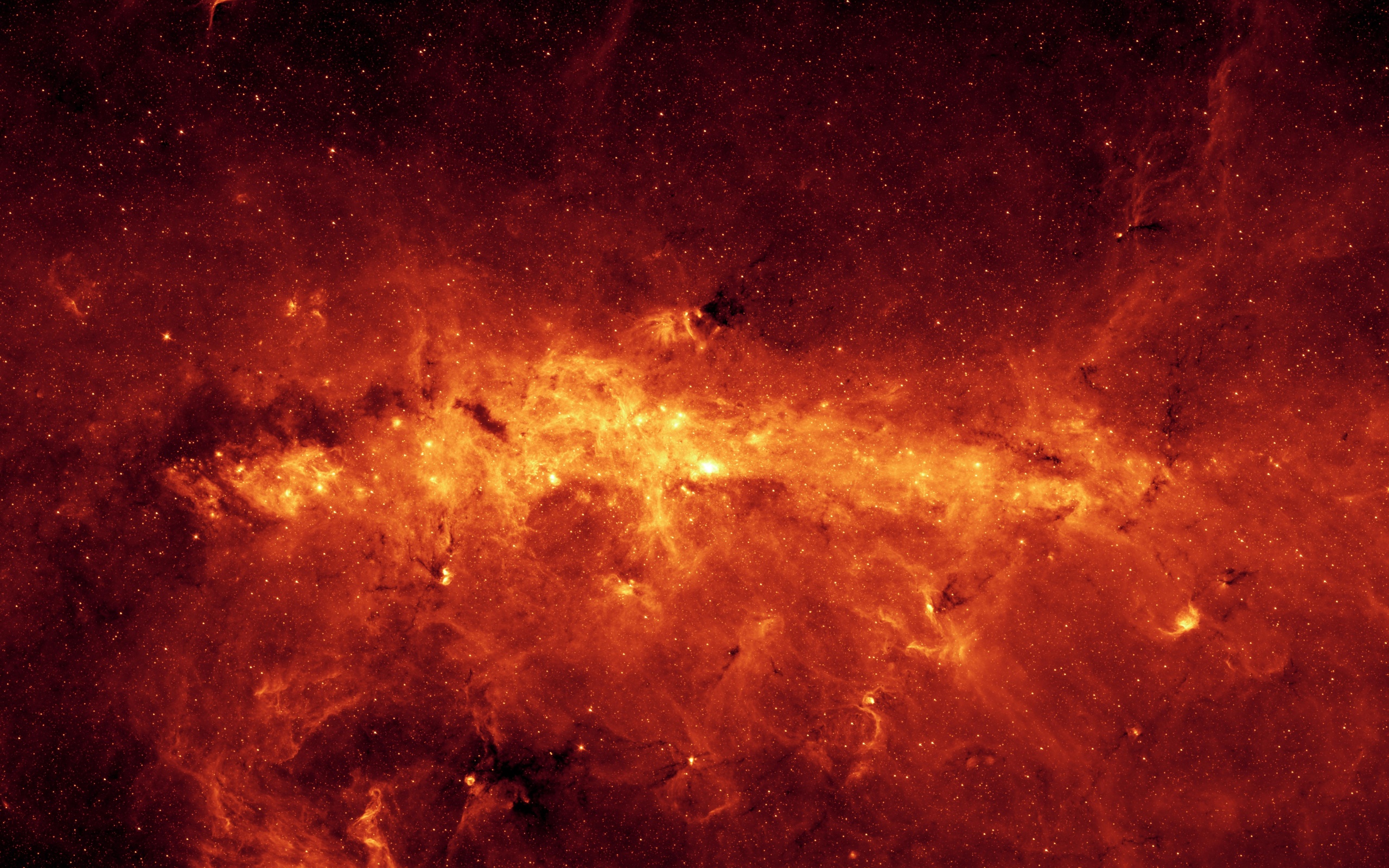 Кроваво-красная бездна обои