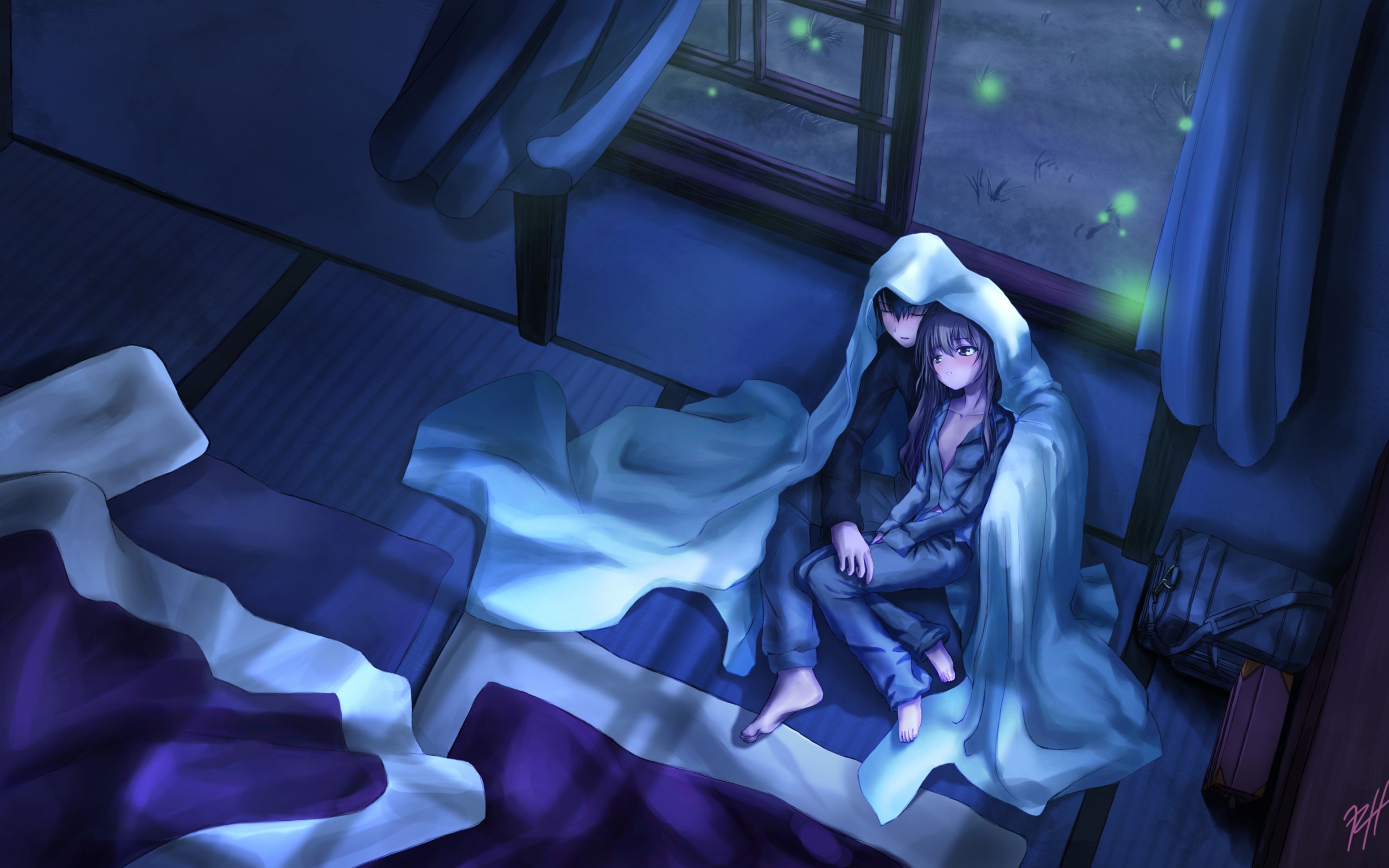 Тайга и Рюджи из аниме Торадора обои