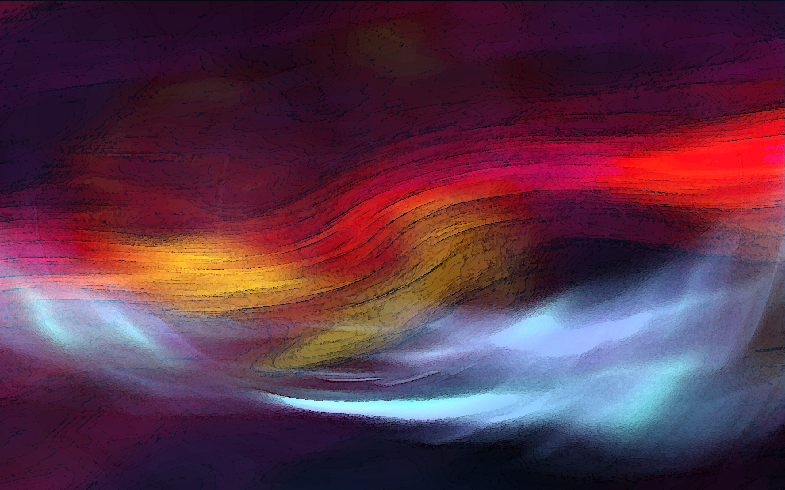 Бородовые полосы и голубой свет обои