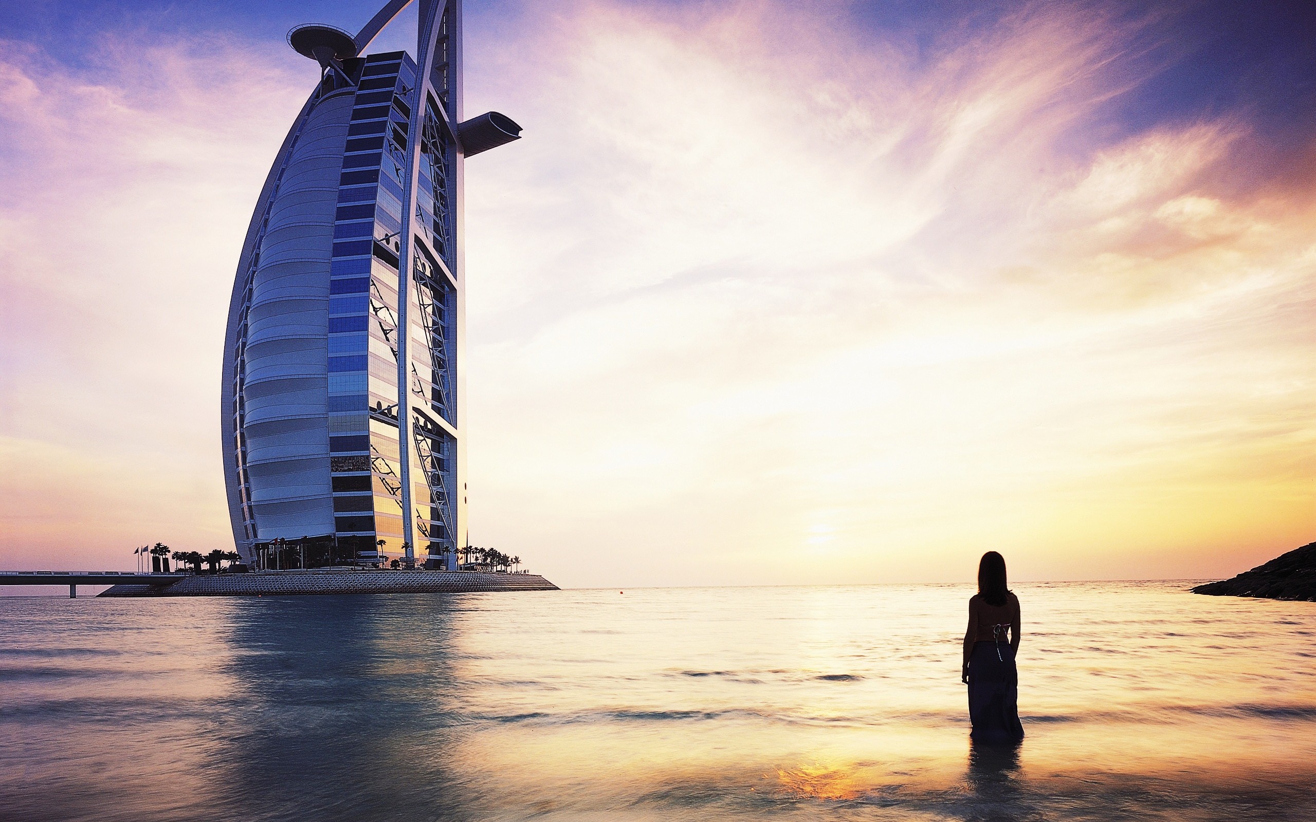 Бурдж Аль Араб в Дубае обои