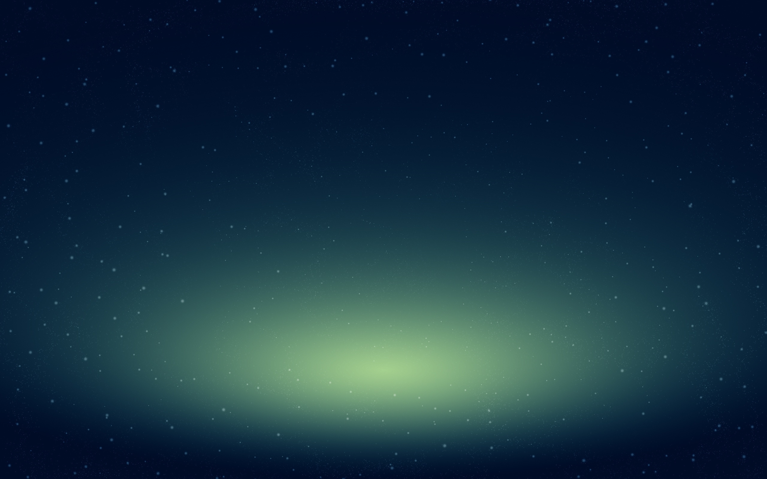 Свечение в ночном небе обои