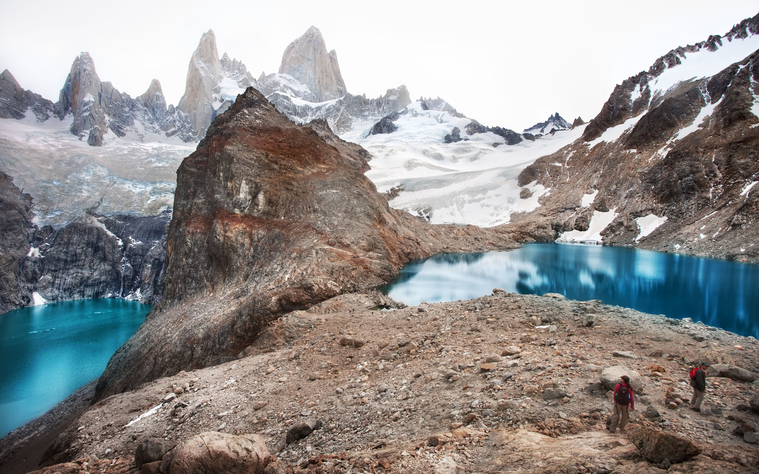 Горные озера обои