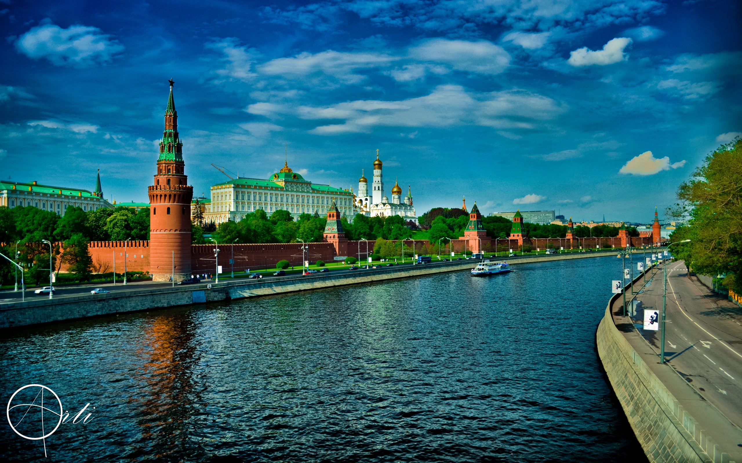 Московский кремль обои