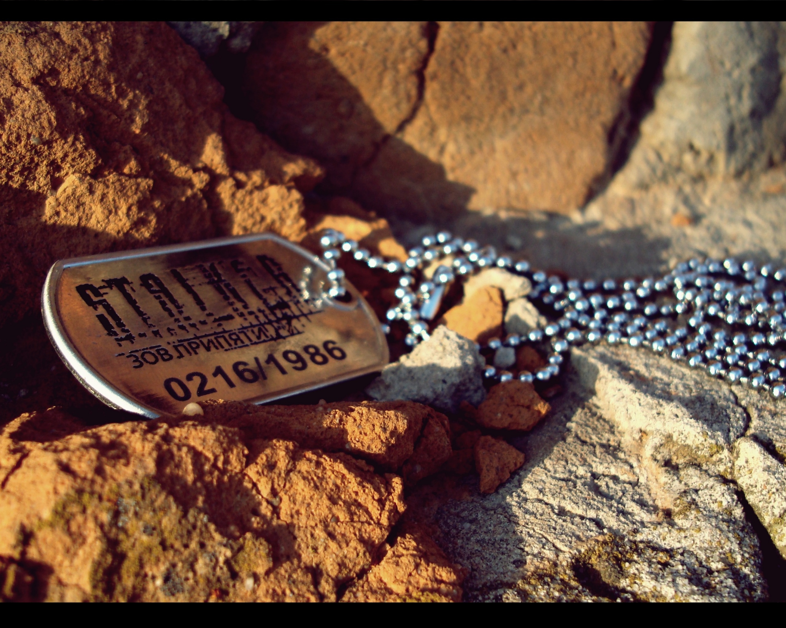 Жетон Сталкер обои