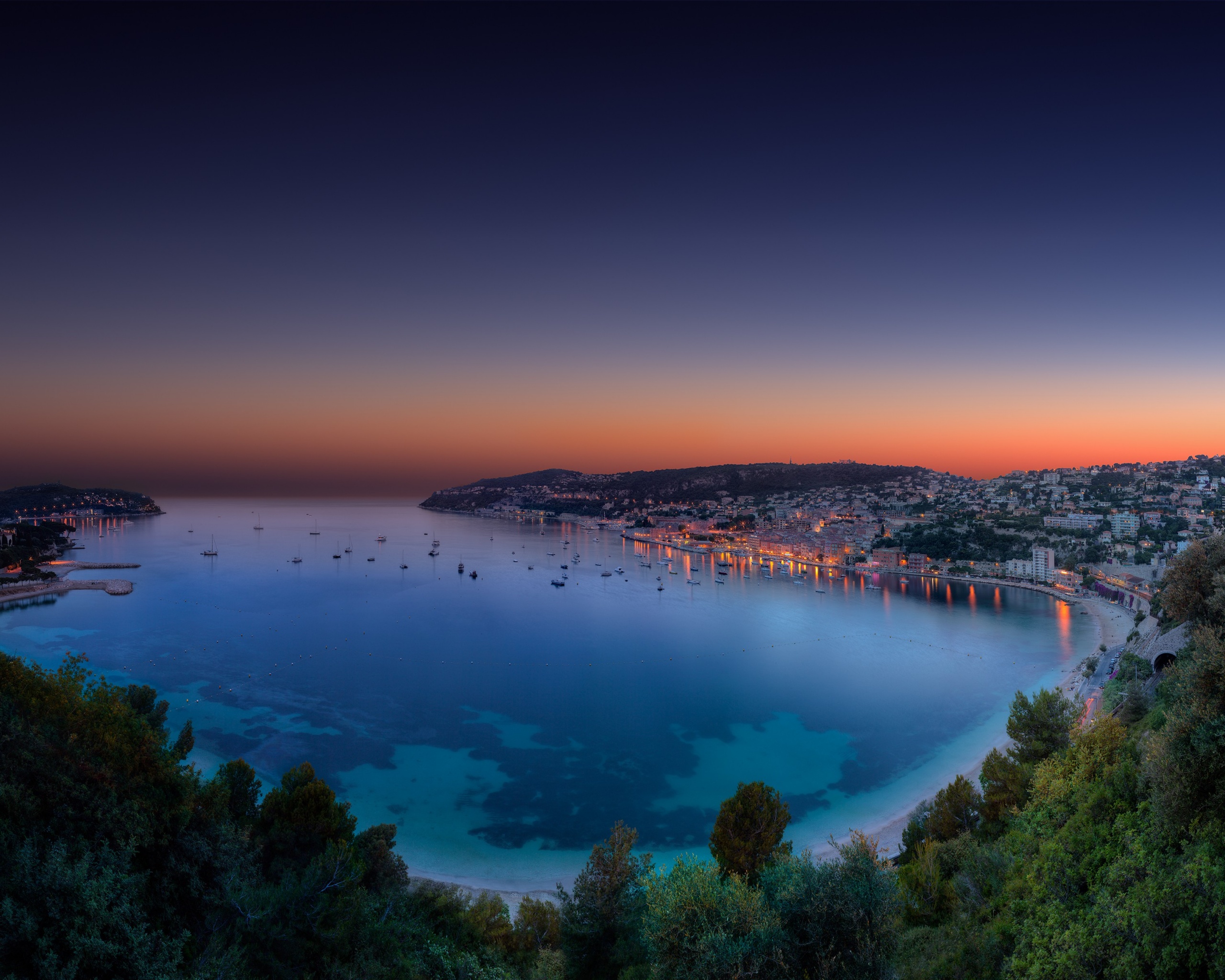 Ночь в Монако обои