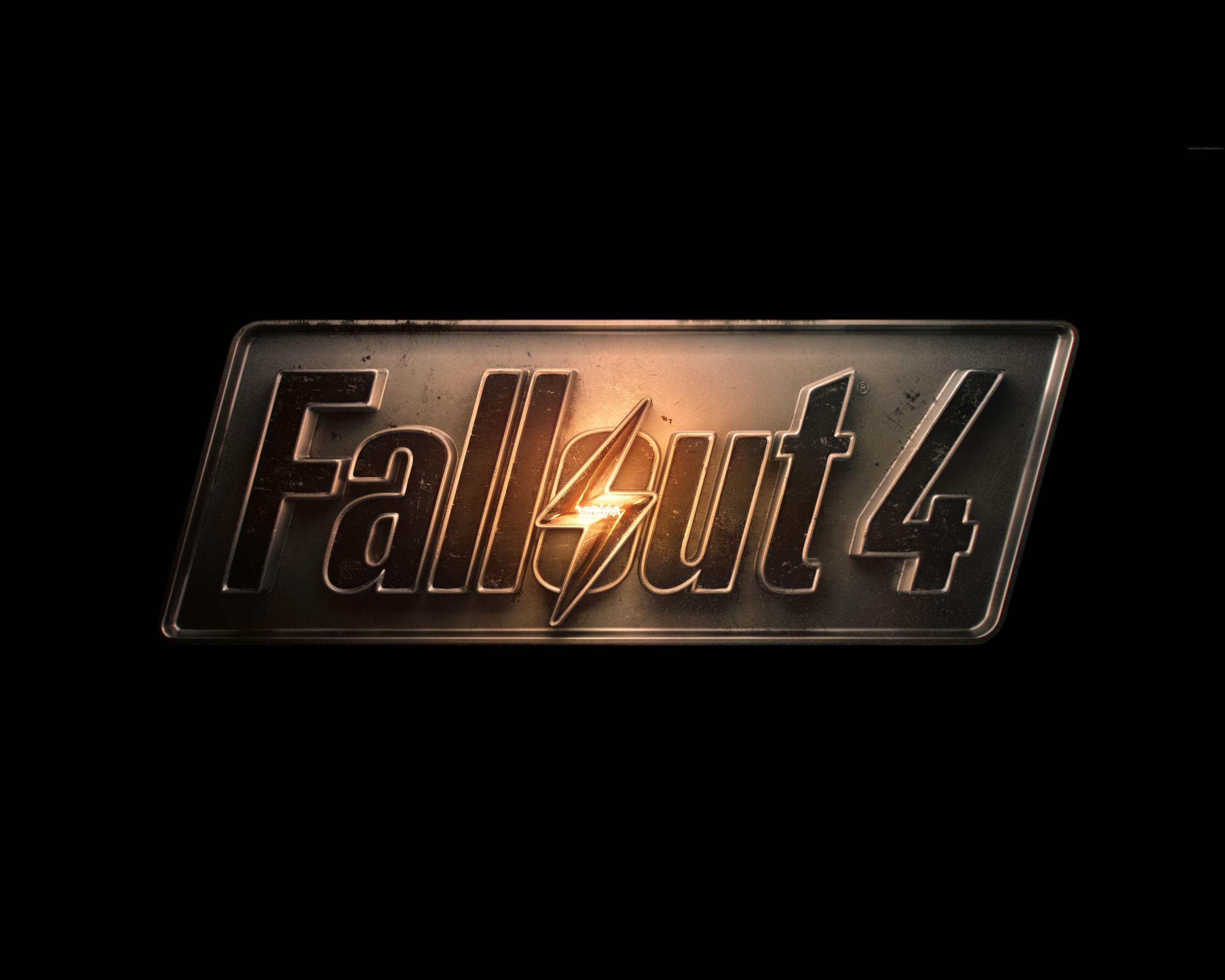 Fallout4 logo обои