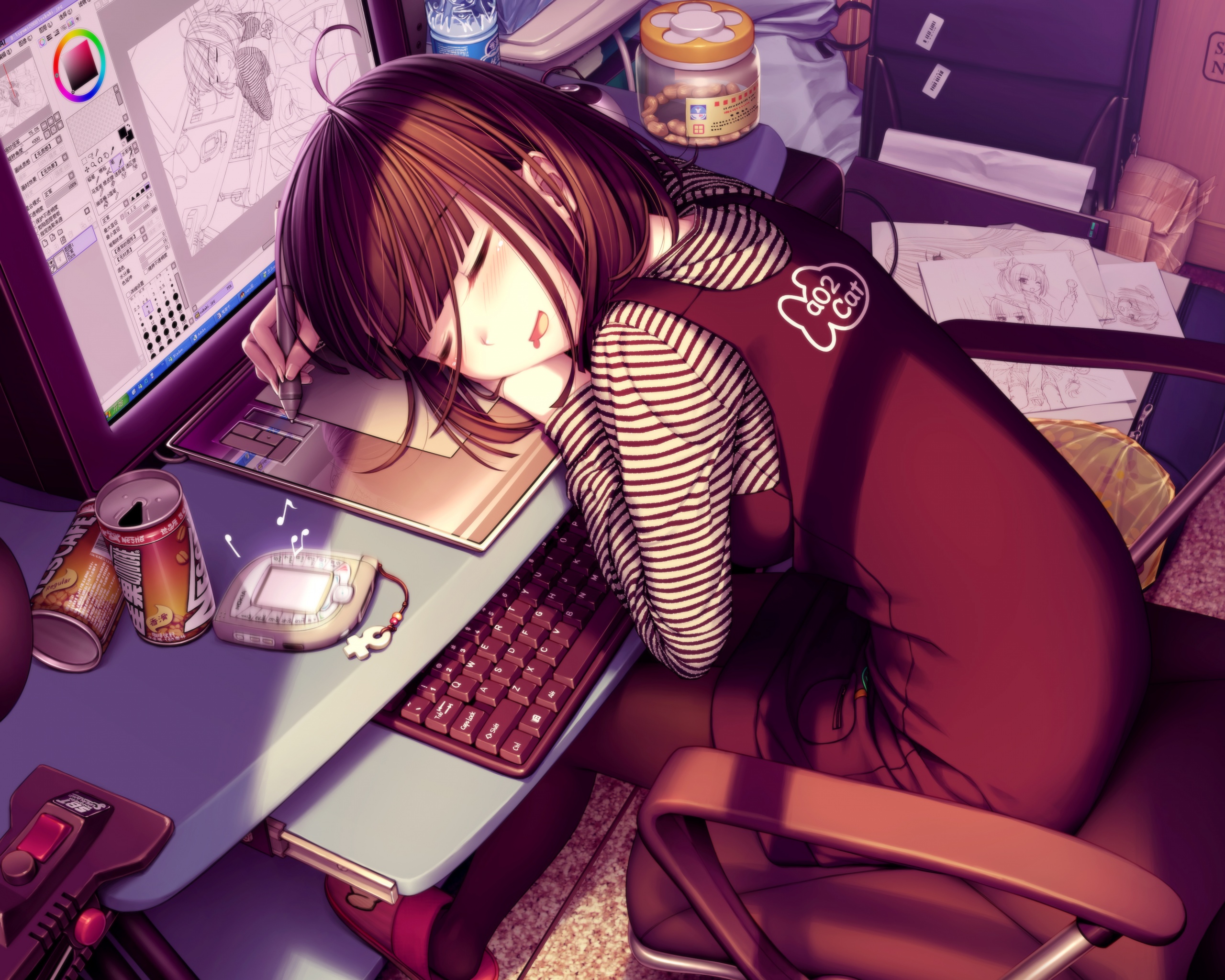 Нарисовать самого себя обои