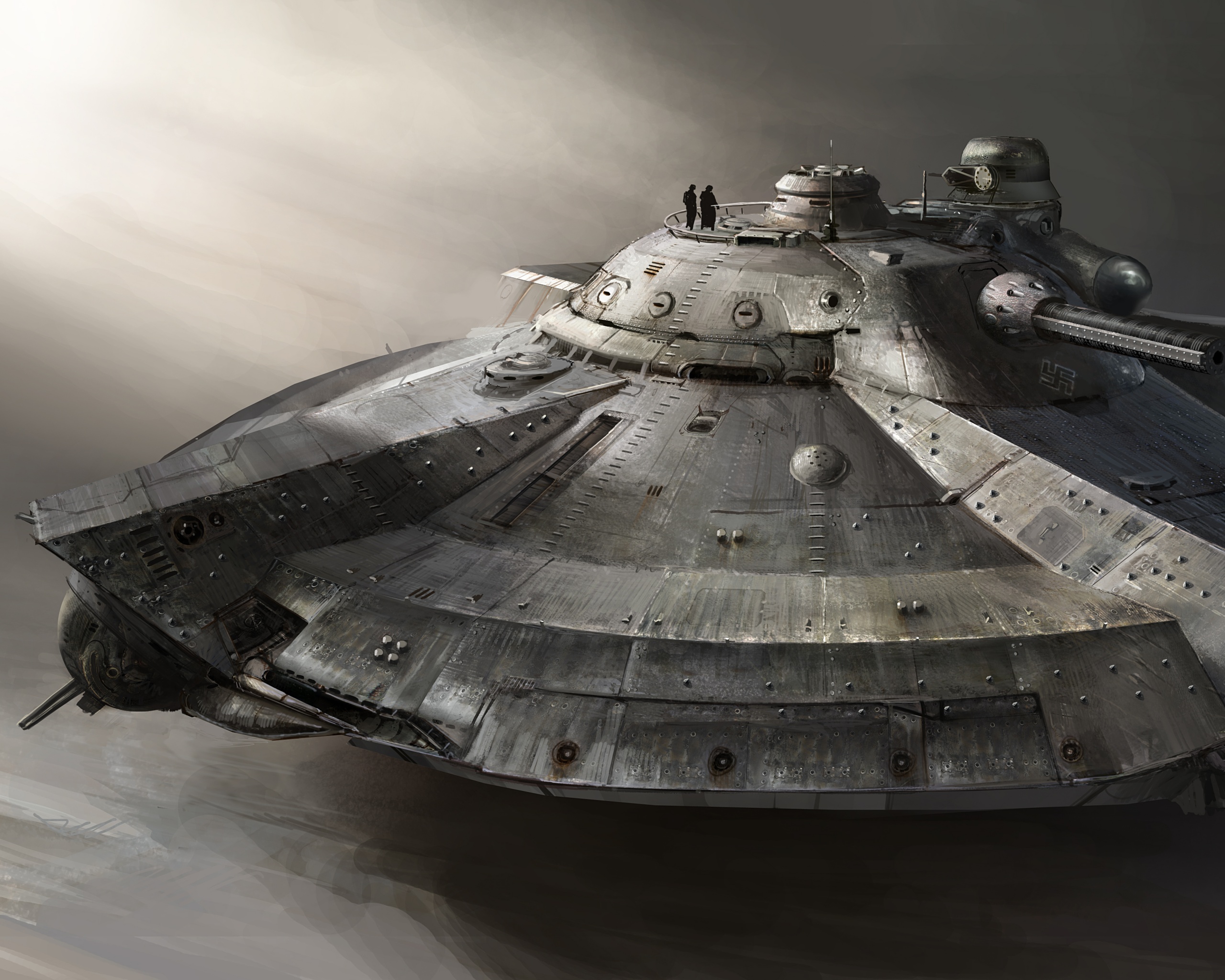 Летающая тарелка. Разработка Рейха. обои