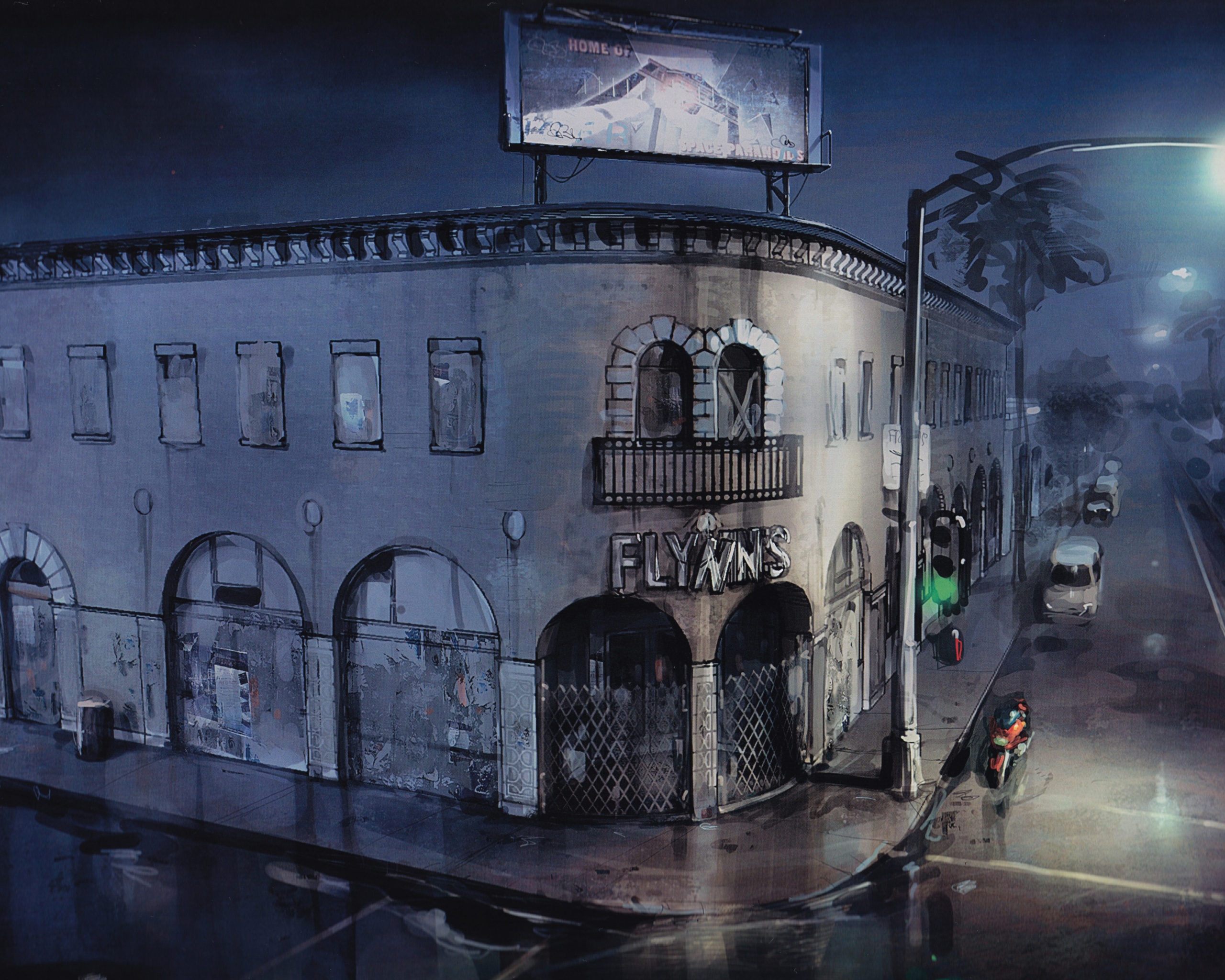 Зал игровых автоматов Флина обои