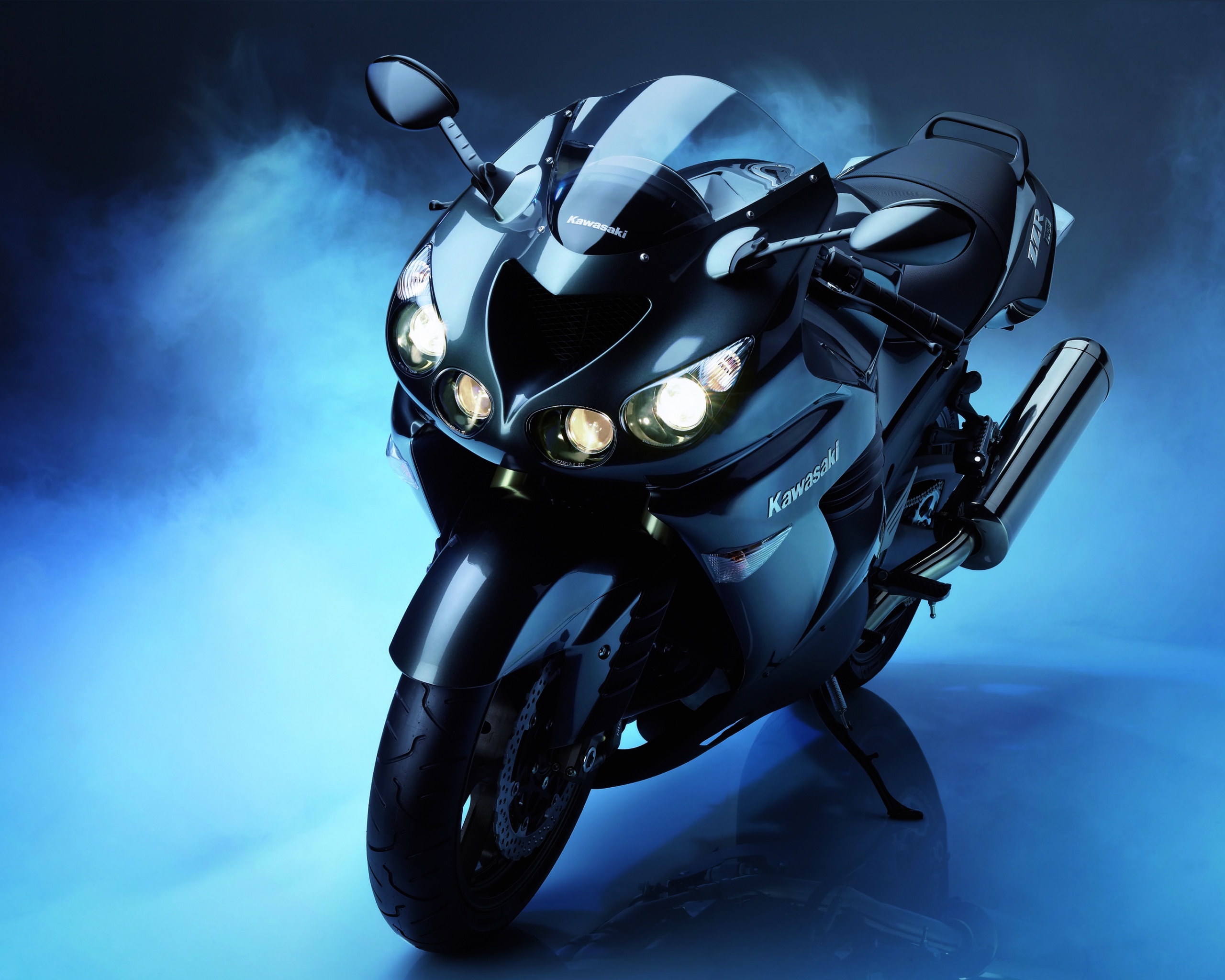 Мотоцикл Кавасаки ZX14 обои