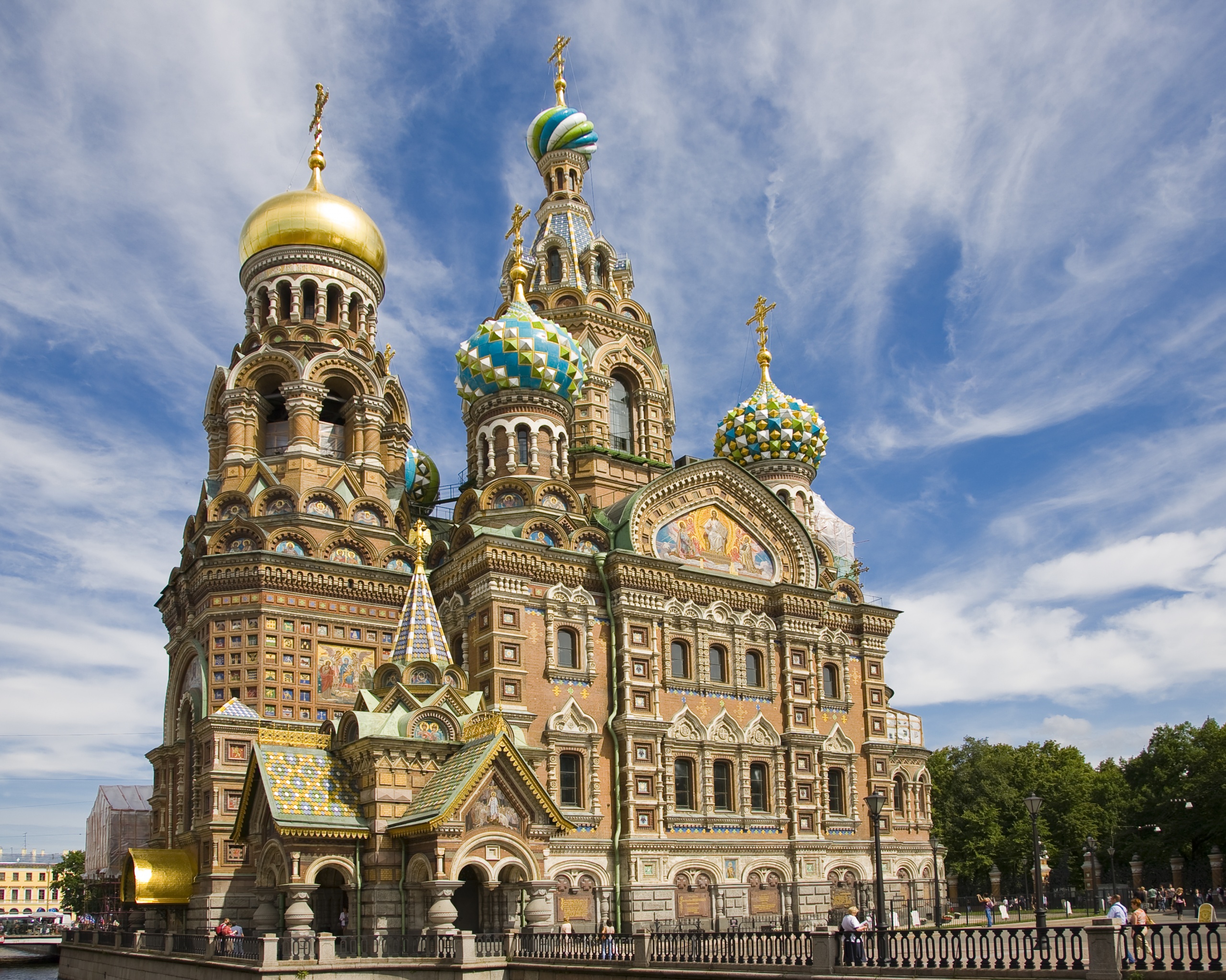 Спас на крови обои