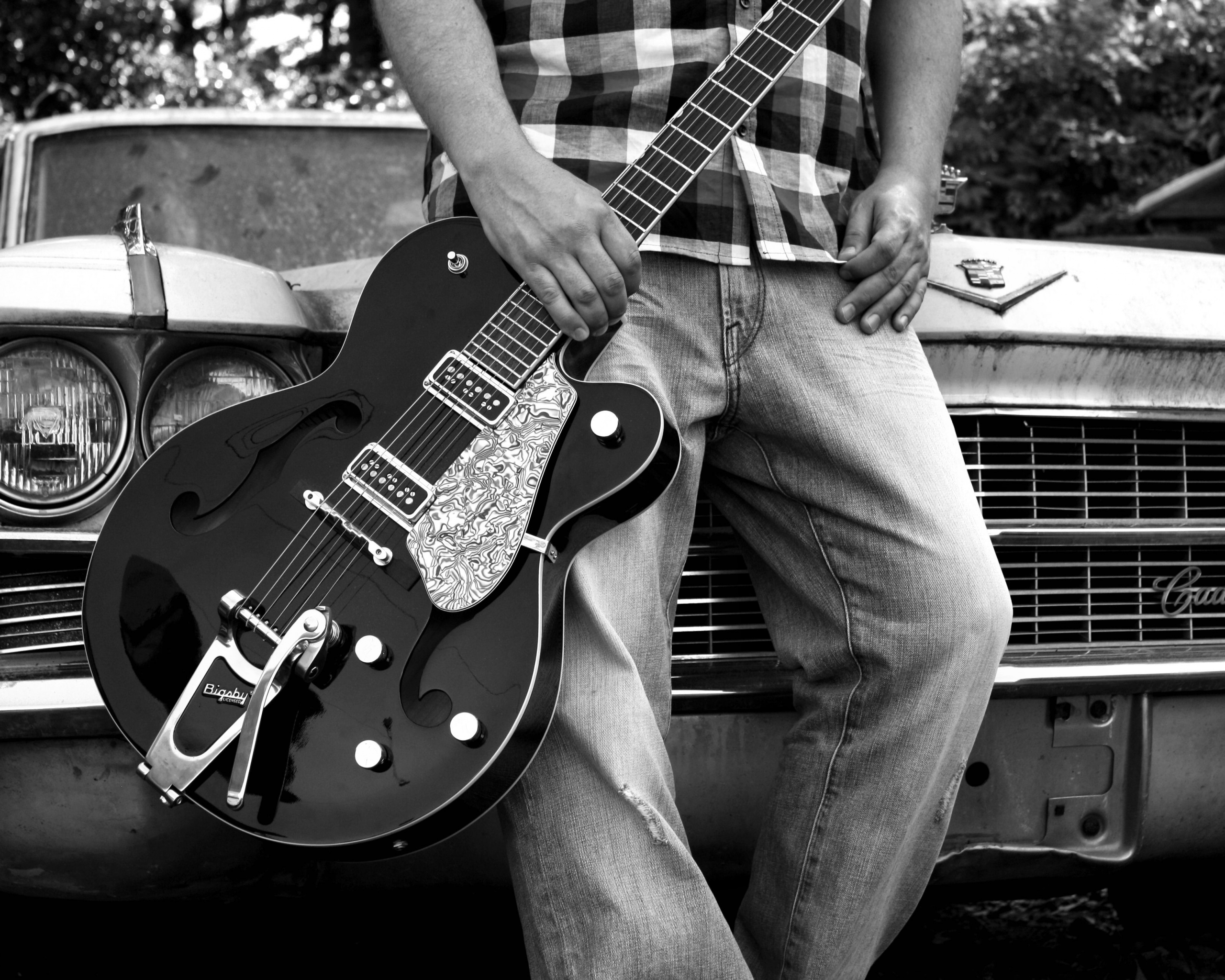 Gretsch и Cadillac обои