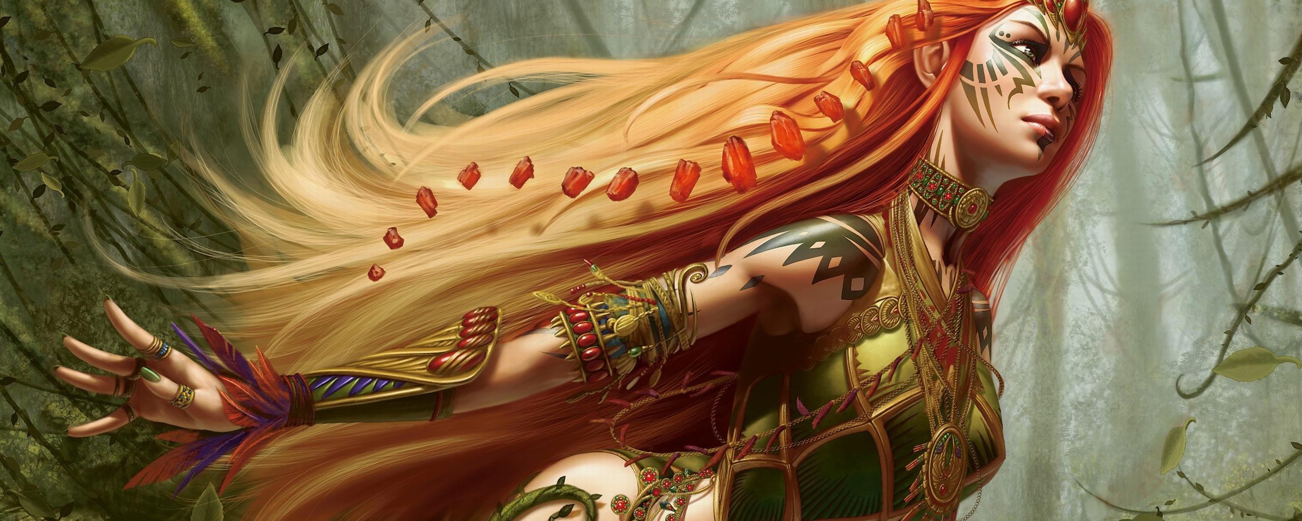 Лесная богиня обои