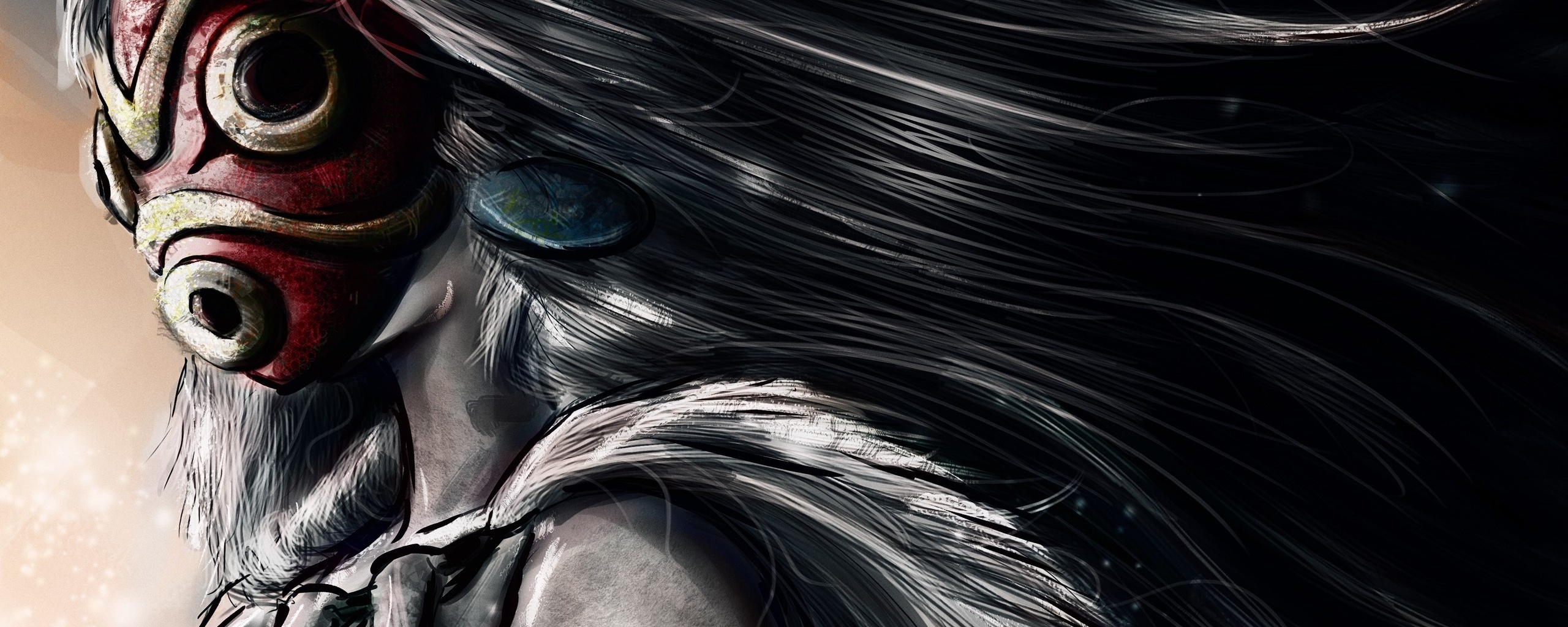 Страшная маска обои