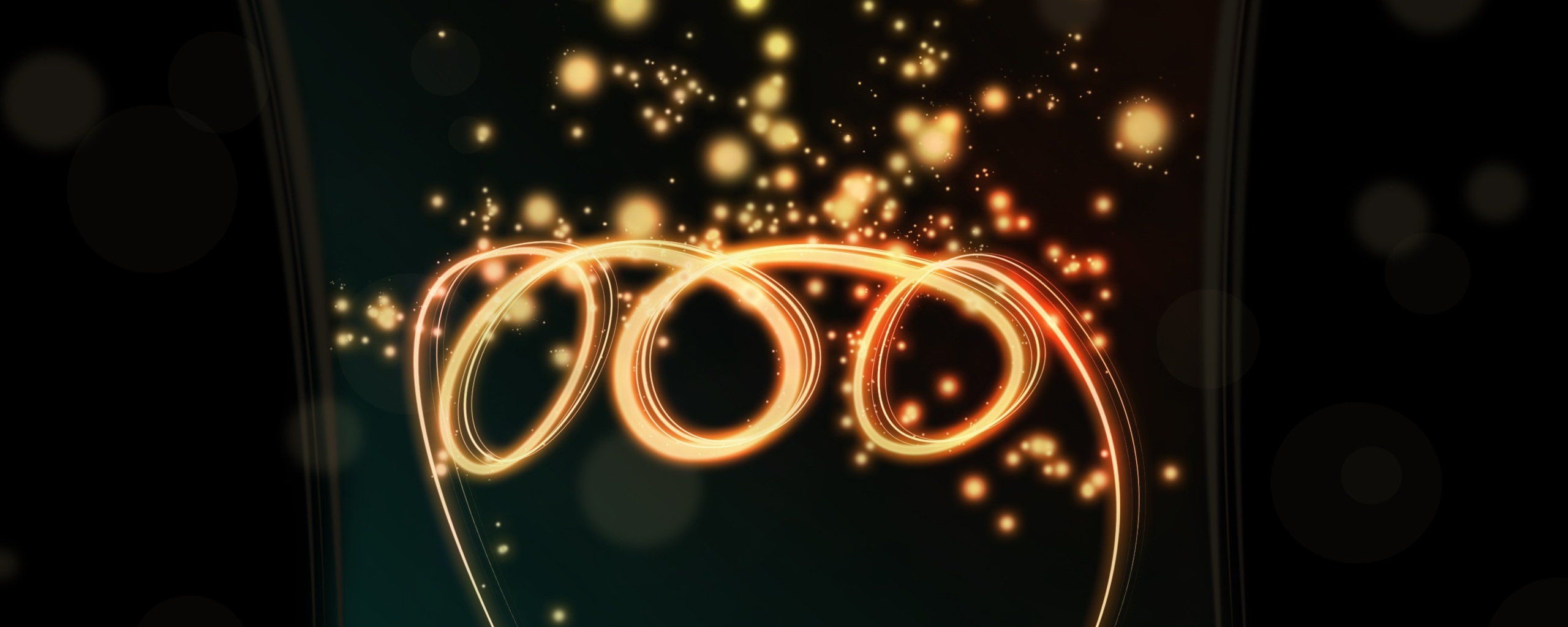 Огненные кольца обои