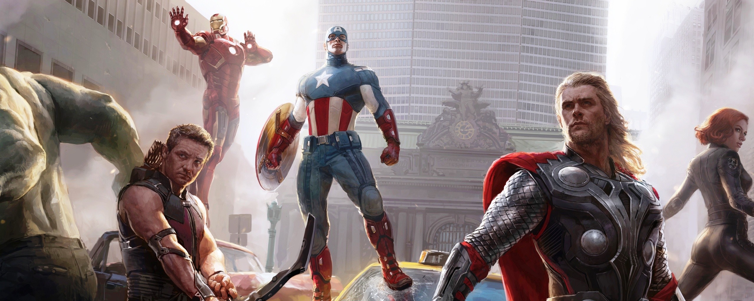 Арт к фильму Мстители обои