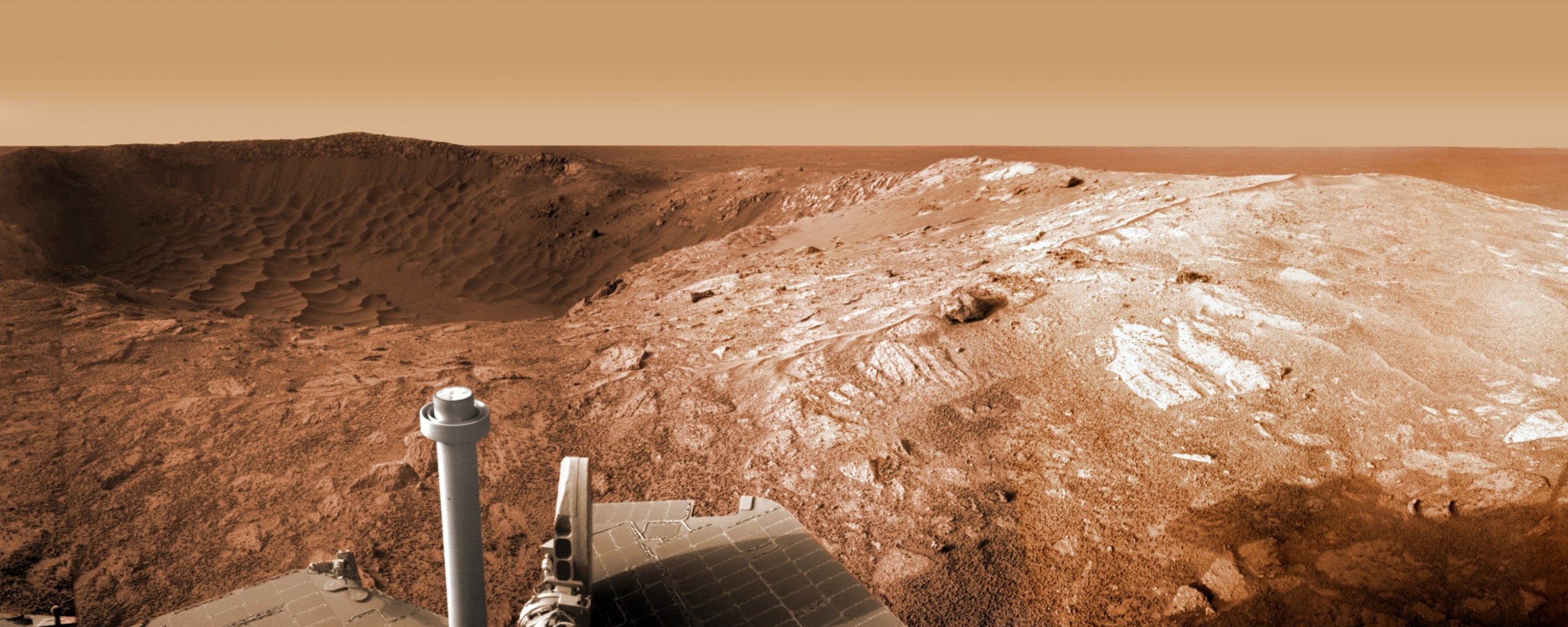 Снимок с марсохода обои