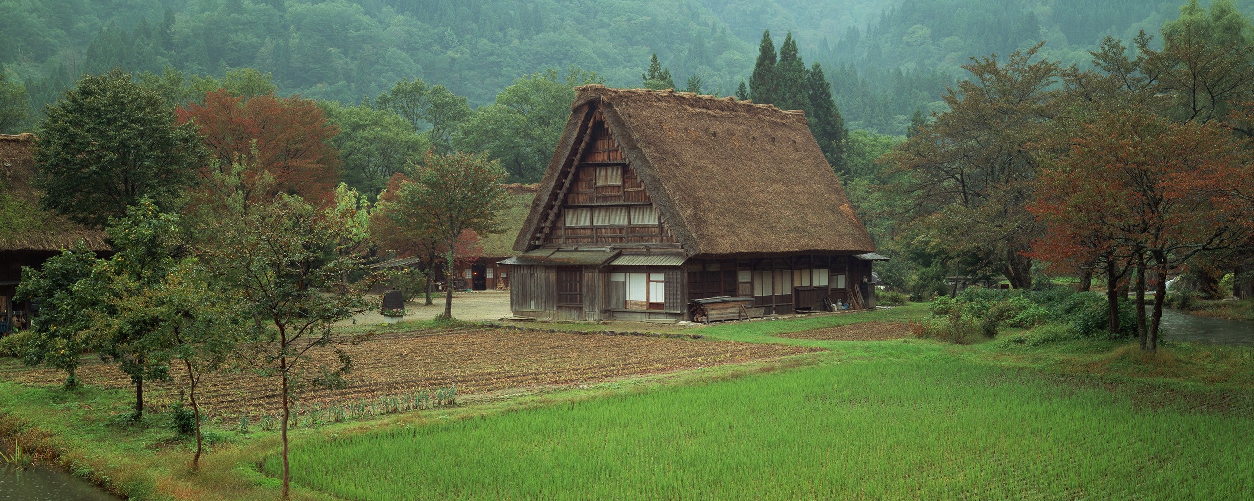 Фермерский дом обои