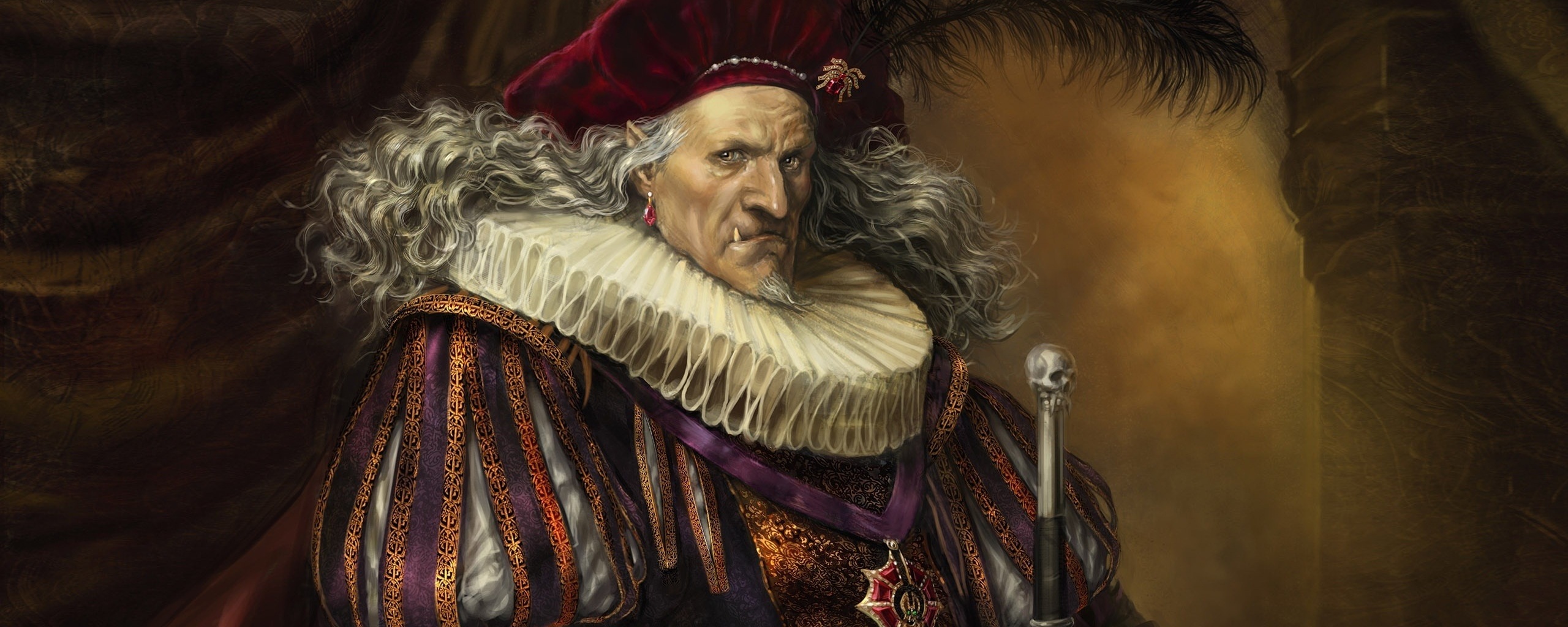 Портрет вампира обои